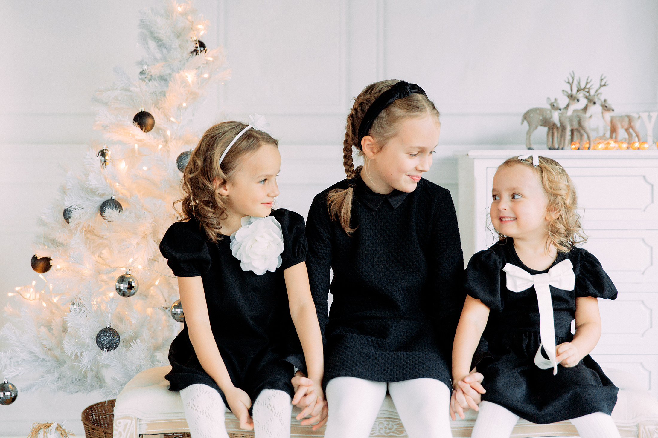 Joulun taikaa — joulukorttikuvaus lapsille