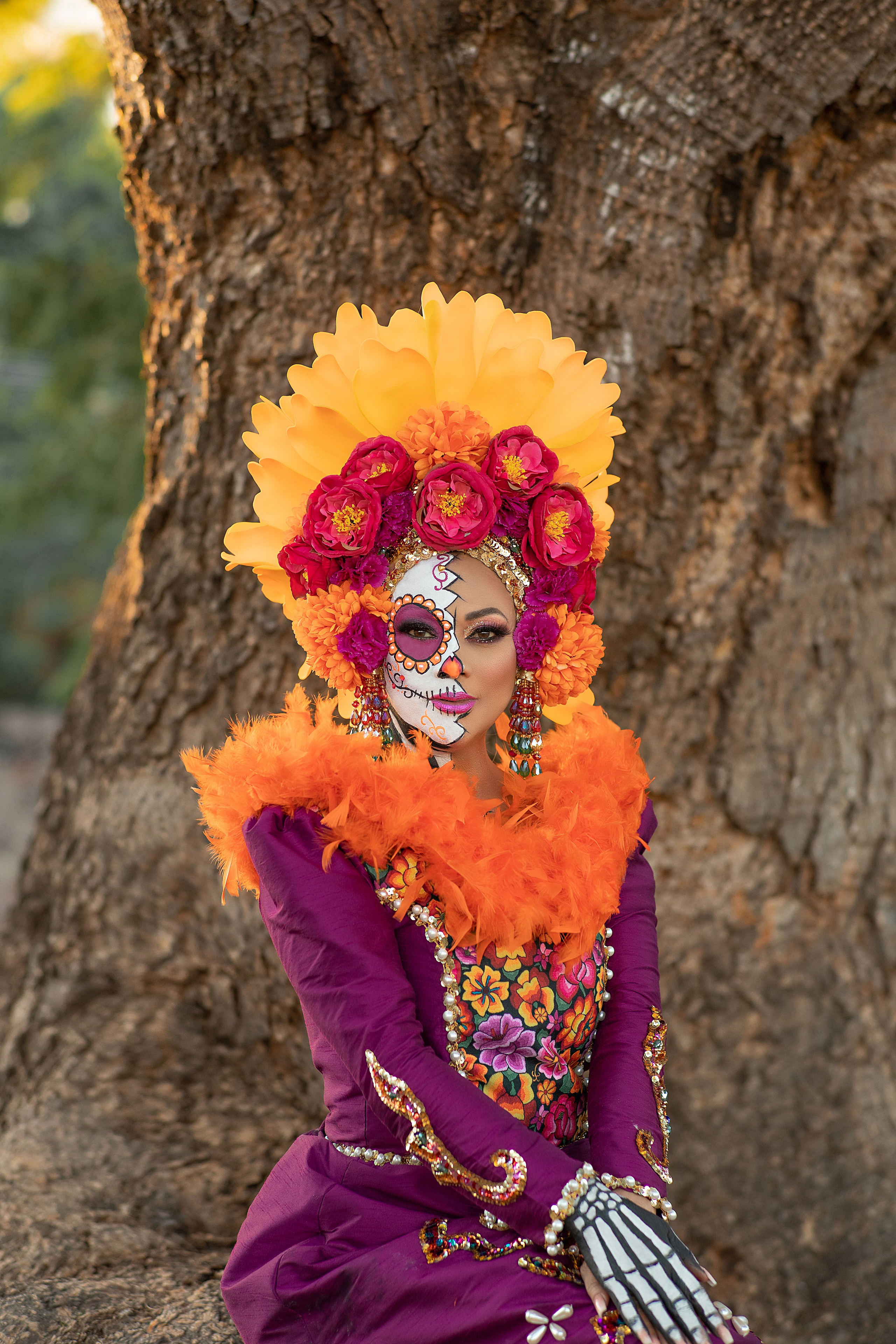 Catrinas y Halloween. Victoria Castellanos. Photographer in Mazatlán