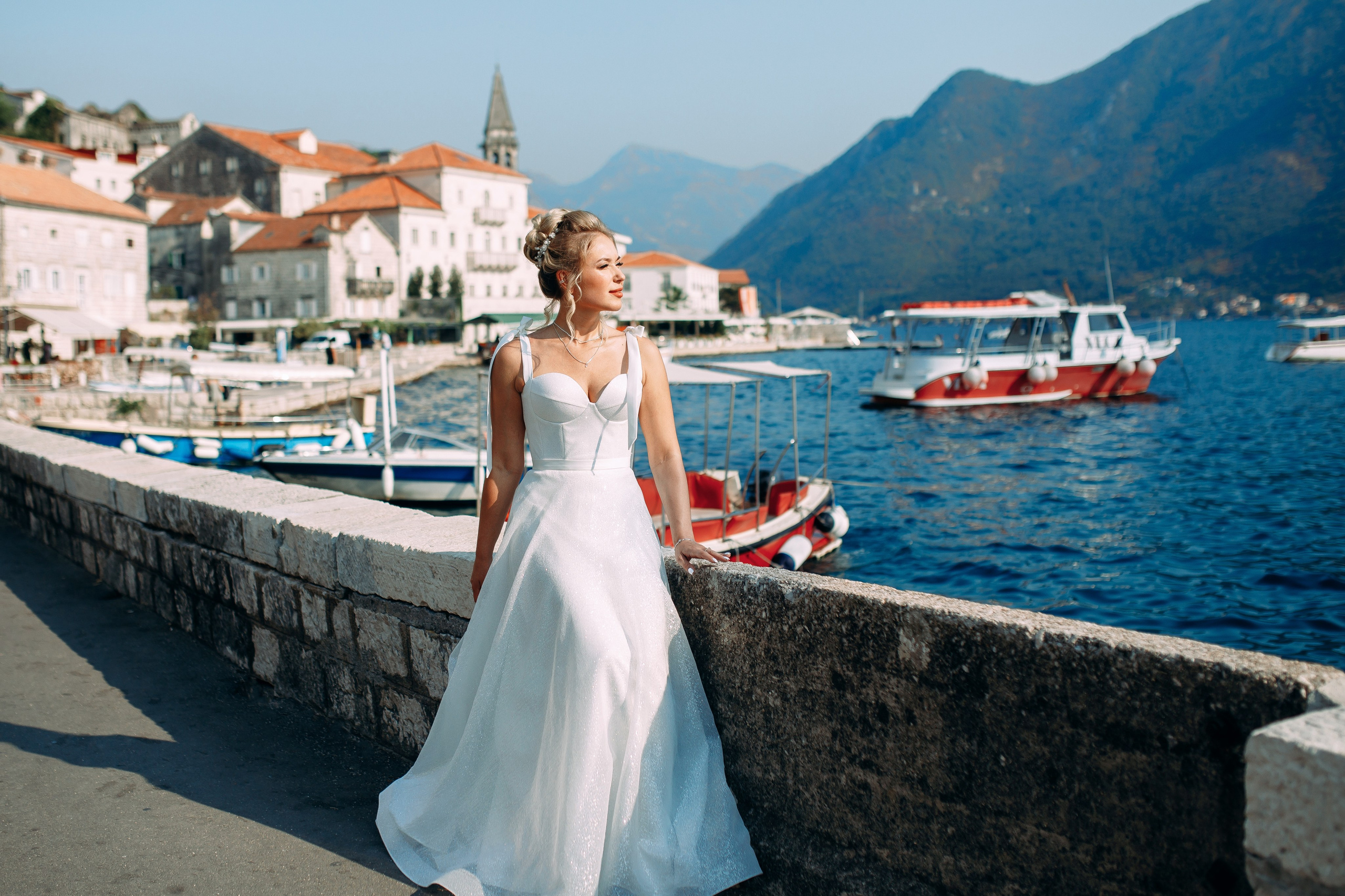 Wedding makeup artist hairdresser in Montenegro. Makeup artist and hairdresser in Montenegro Nadia Lia