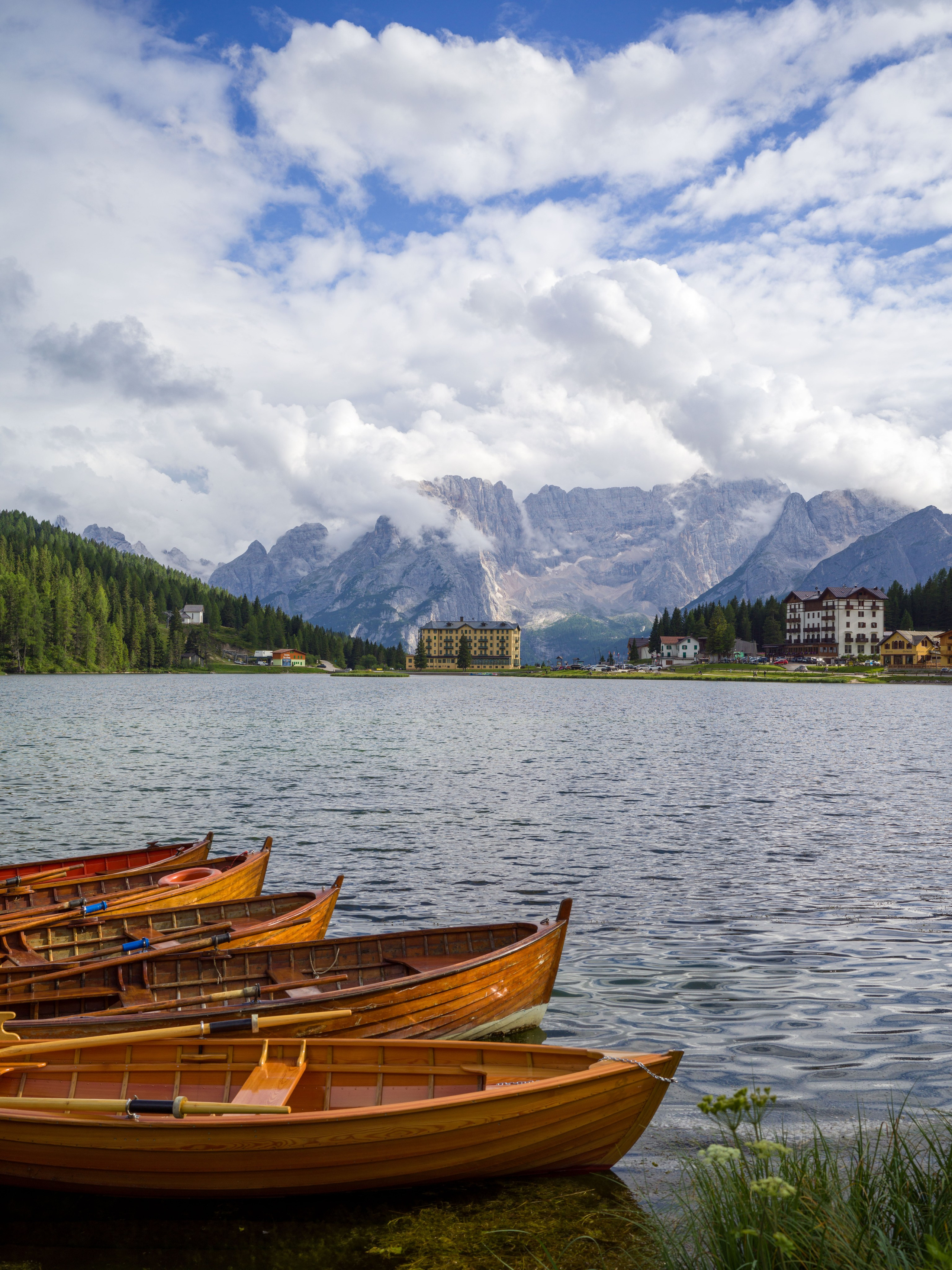 Lago di Misurina, the Dolomites, near Tre Cime di Lavaredo