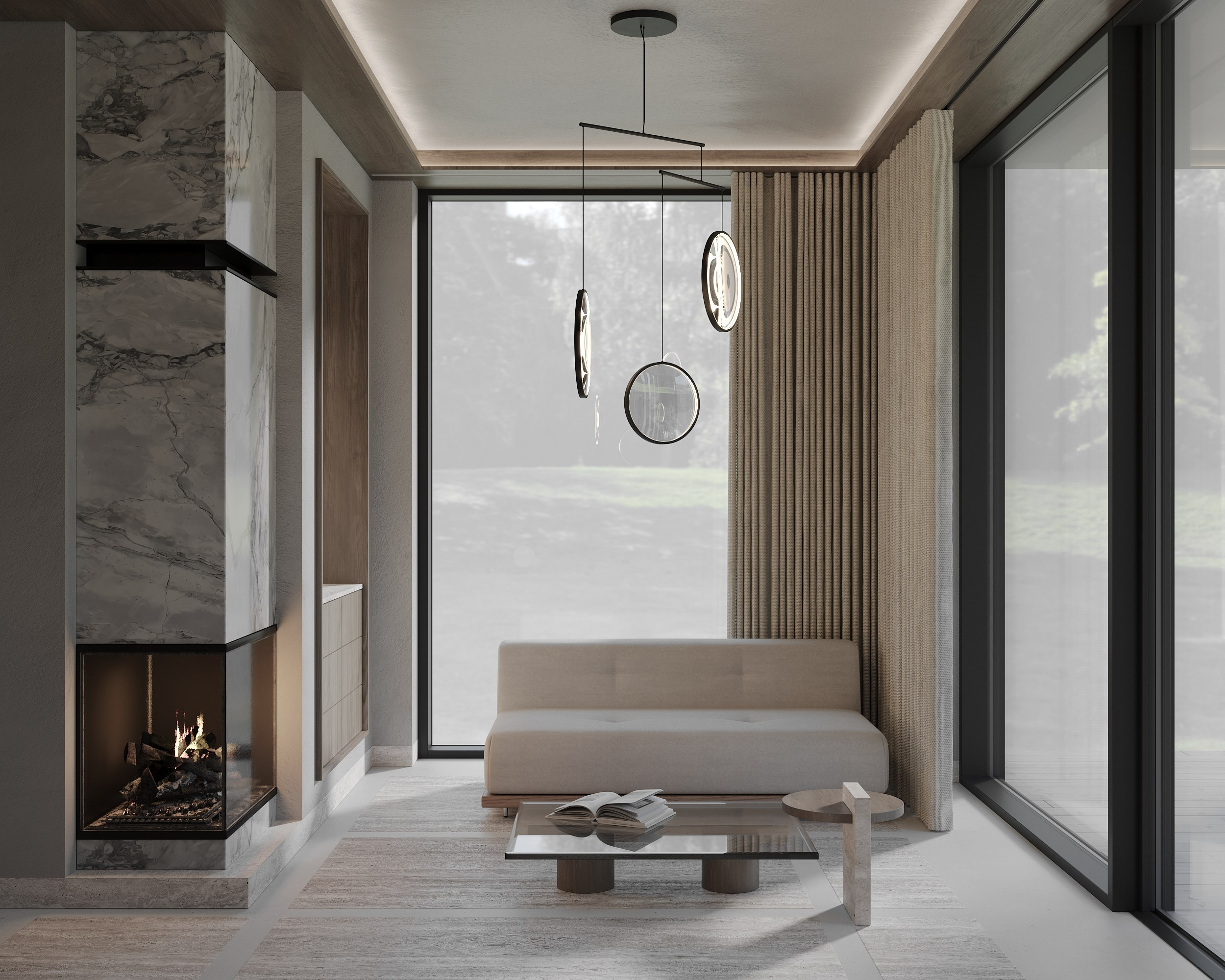 Wooden Oasis Pt.2. Simple Archs — high quality visualizations for your interior projects