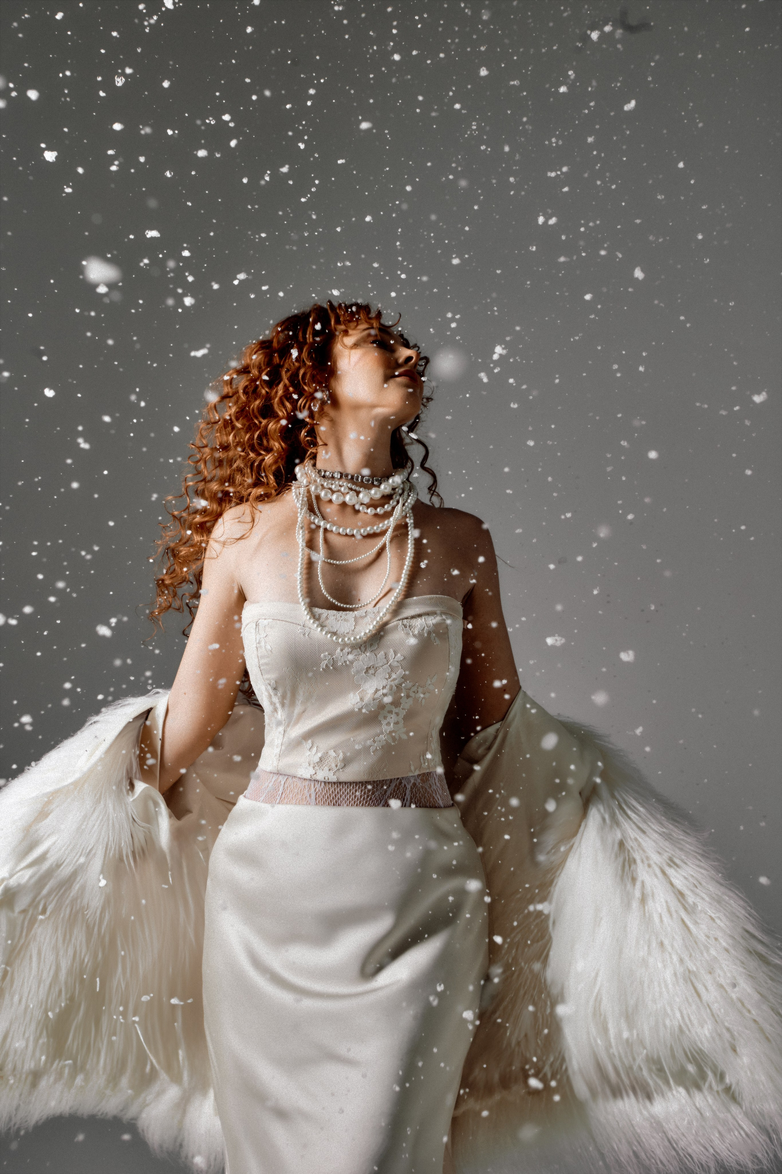 Снежная фантазия с Рыжей Красавицей. Валерия Вартанова. Фотограф