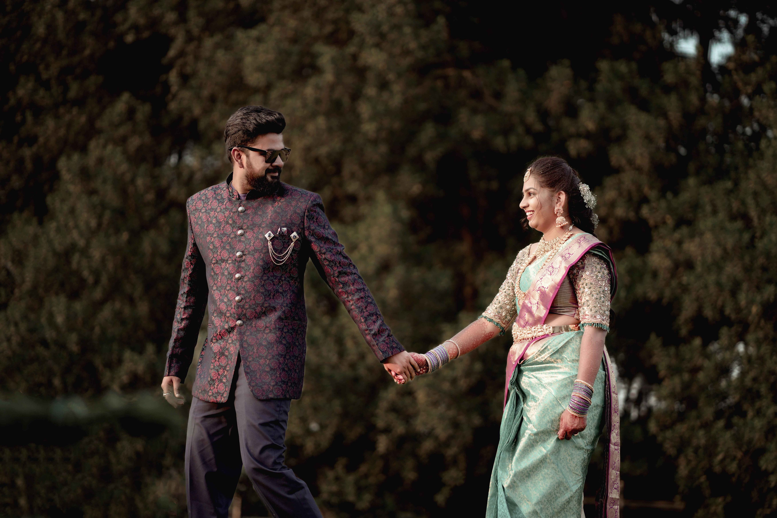 HARSHA & MALINI ENGAGEMENT. NTURE WEDDING