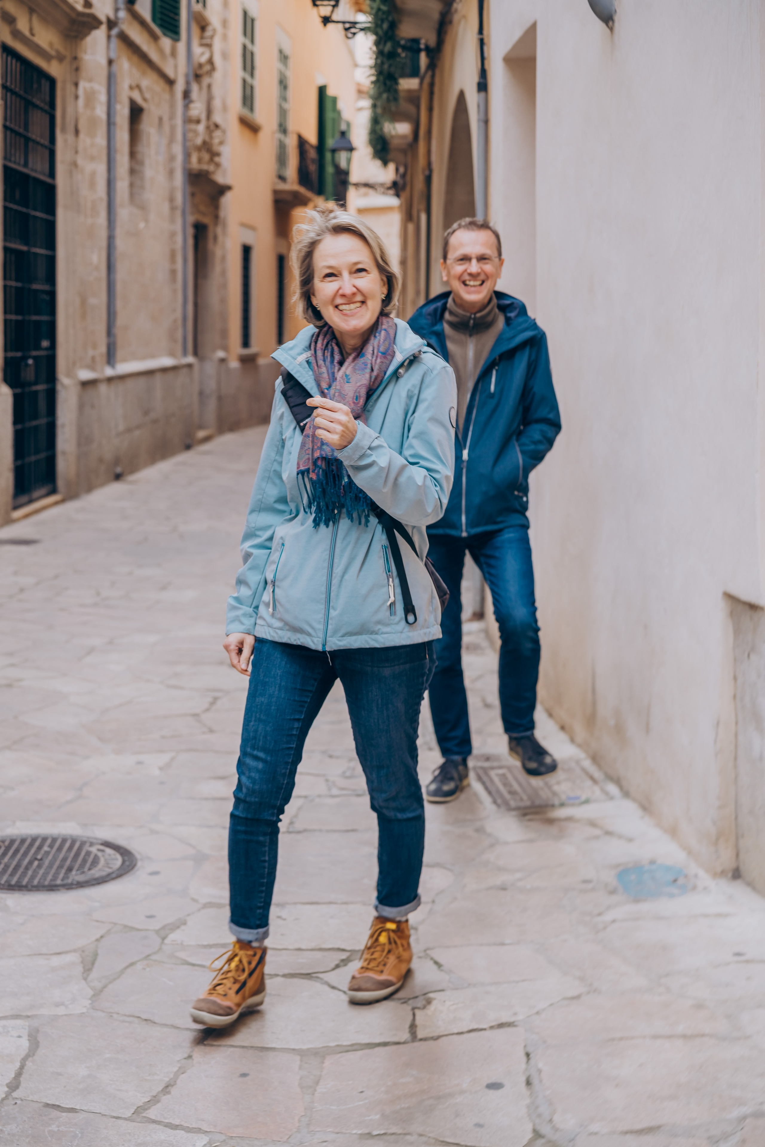 Walking tour of Palma. Фотограф у Пальма де Майорка