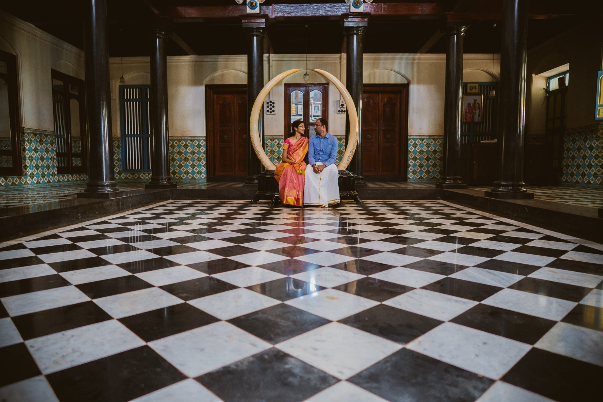 Post-Wedding Couple Shoot at Karaikudi, Tamil Nadu | ONEIRO