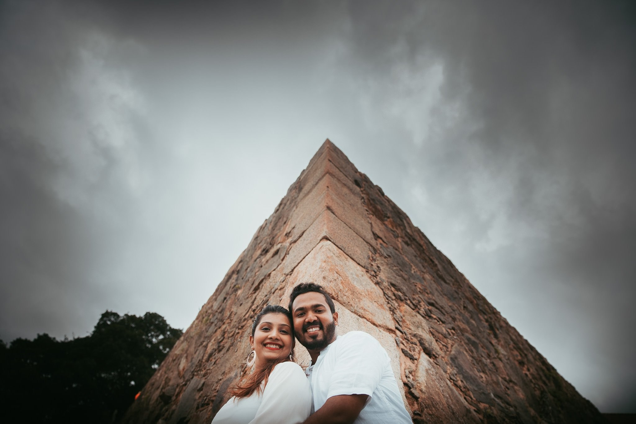 Pre wedding couple portraits at Galle, Sri Lanka