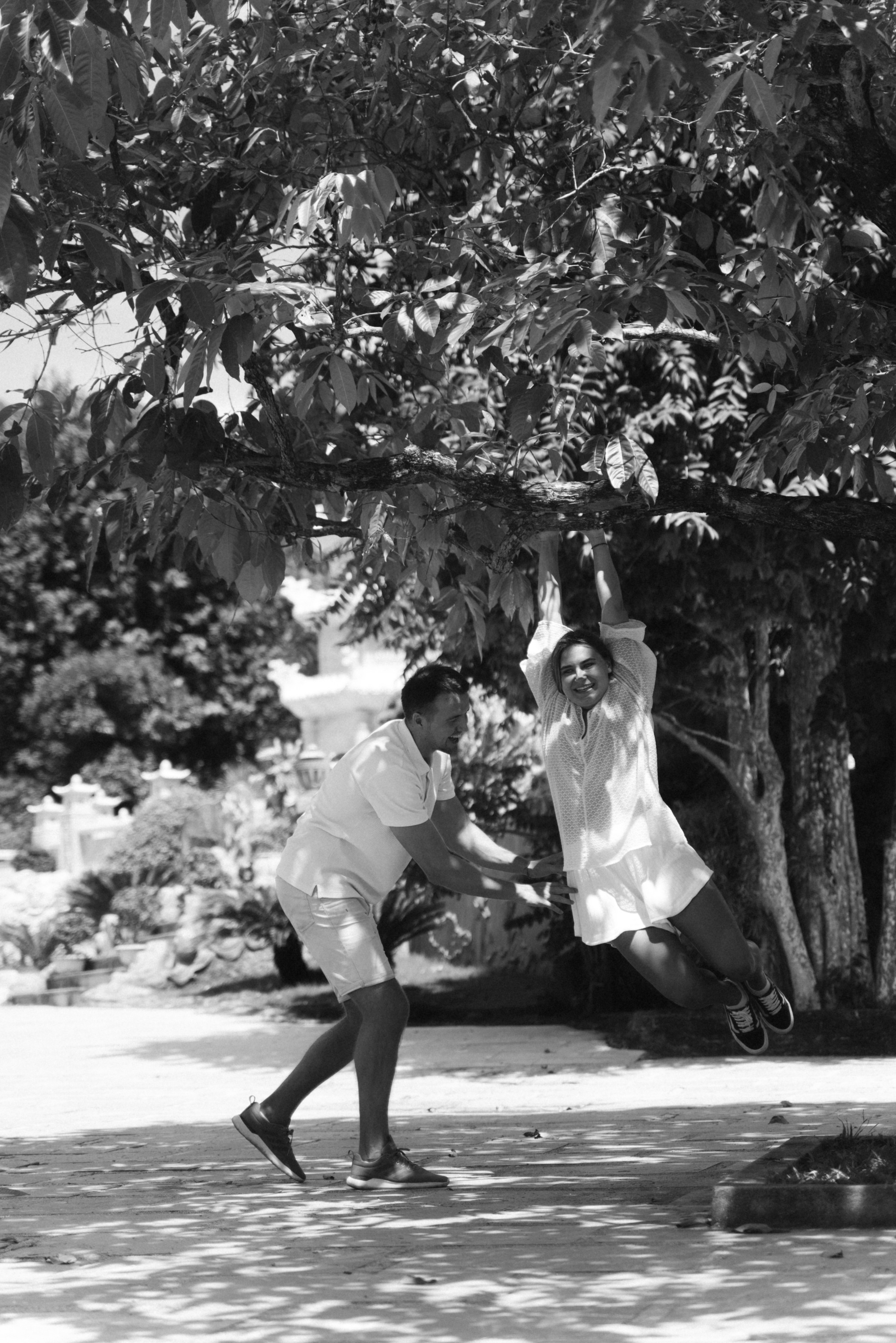 Парная съемка у храма Леди Будды в Дананге. Фотограф в Дананге, Вьетнам. Эстетика и лайфстайл