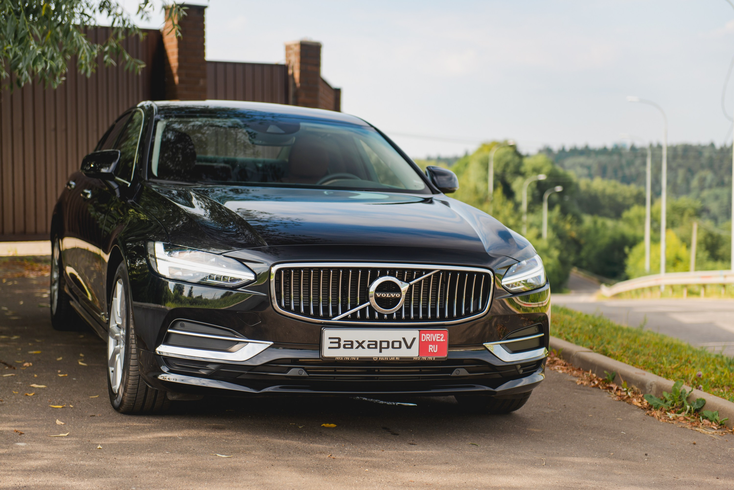 Автомобильная фотосъемка Volvo S90. ФОТОГРАФ МЕКСИКА КИНТАНА-РОО