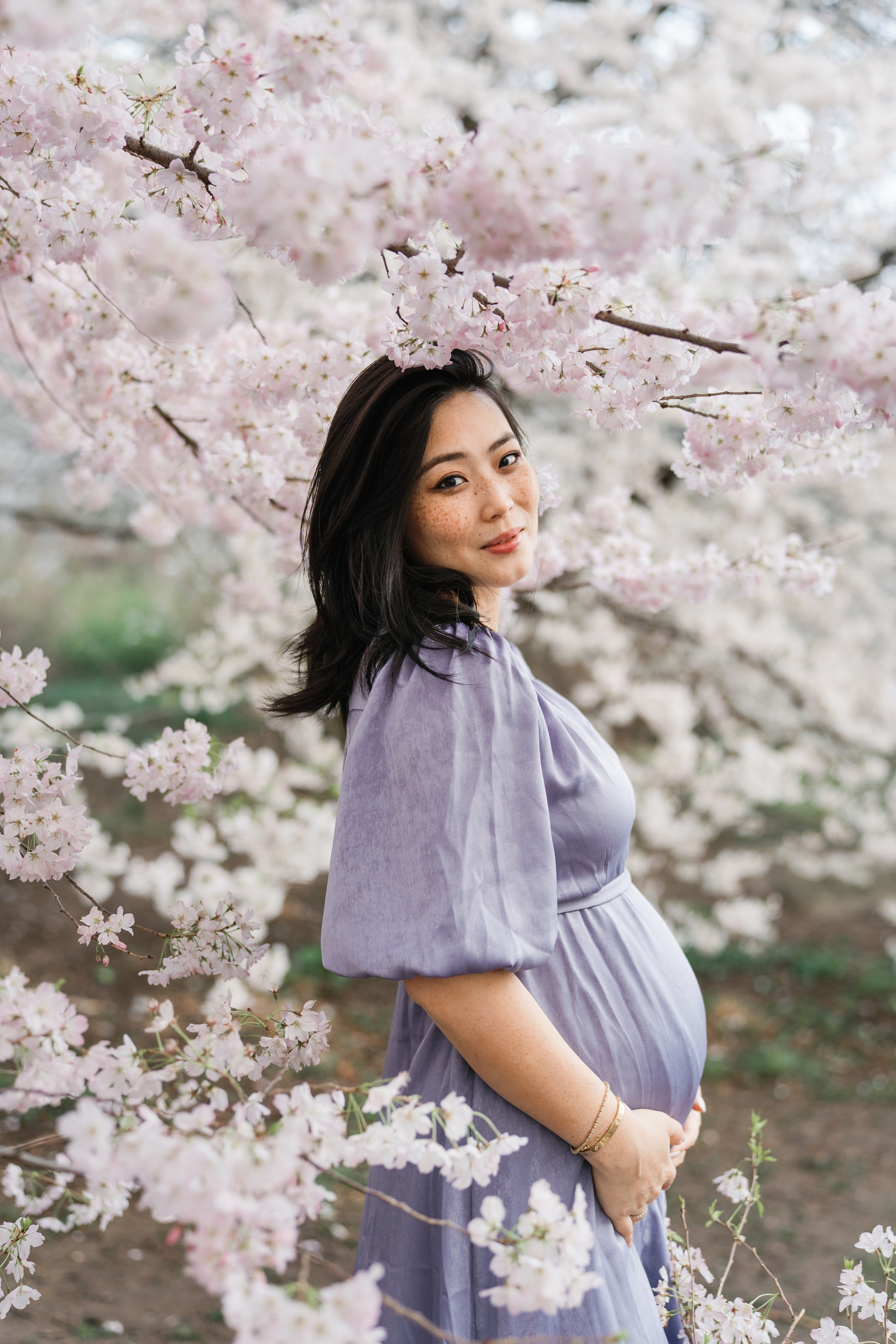 Sakura Photoshoot in New York. Photographer in New York Faery By Mary