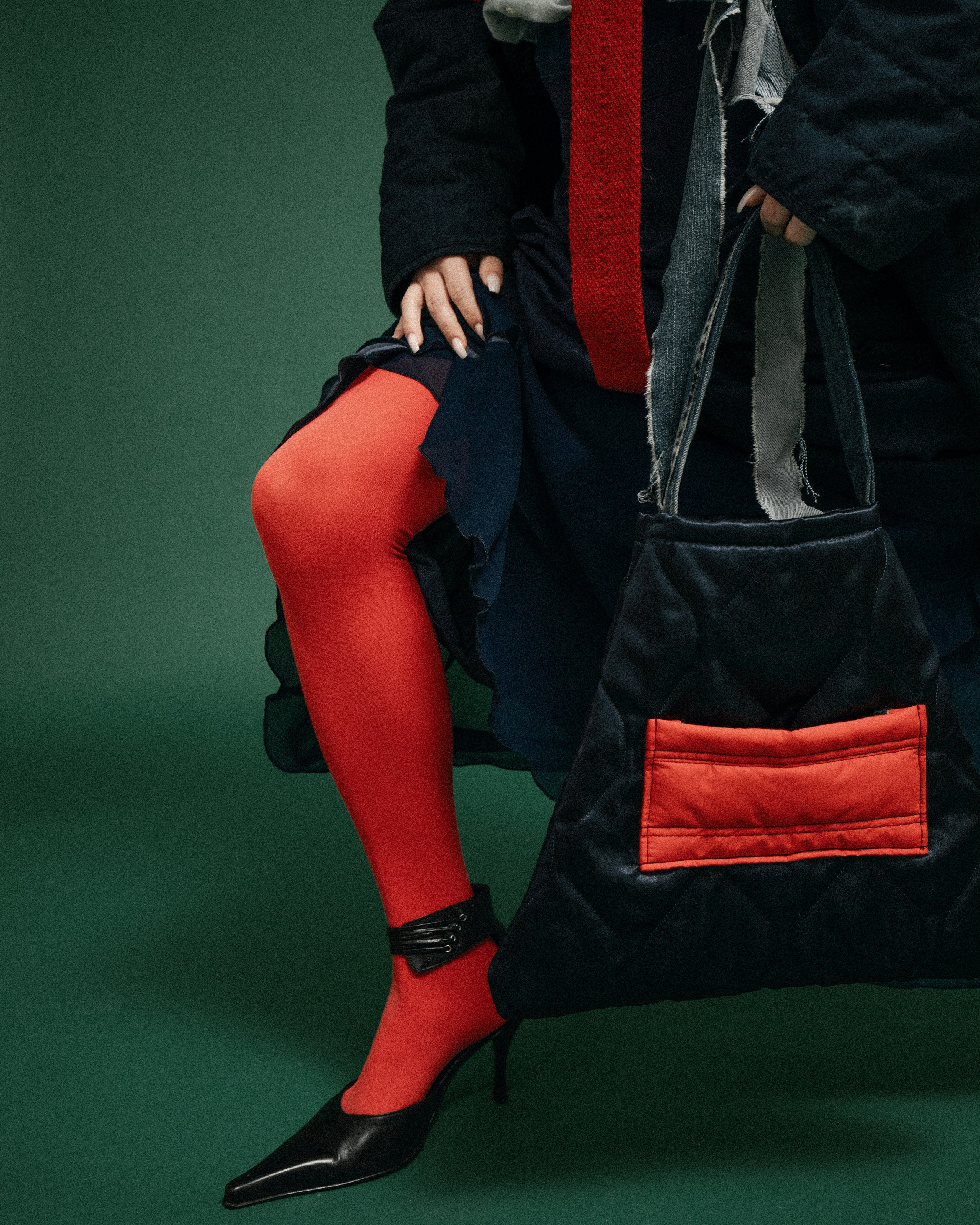 Garage Sale Bags & Accessories visual campaign. Aura Studio / co-design space