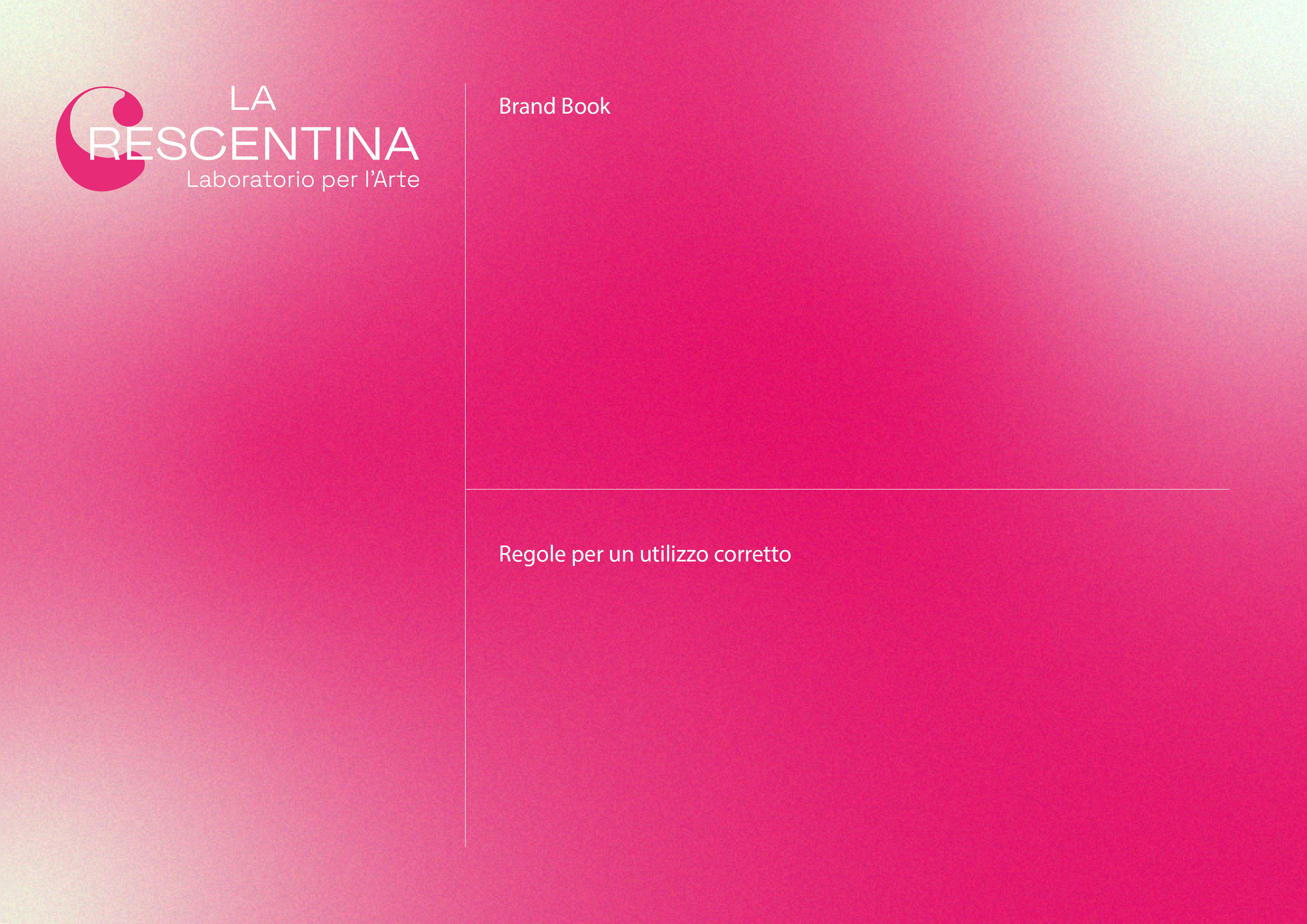 La Crescentina — visual identity. Aura Studio / co-design space