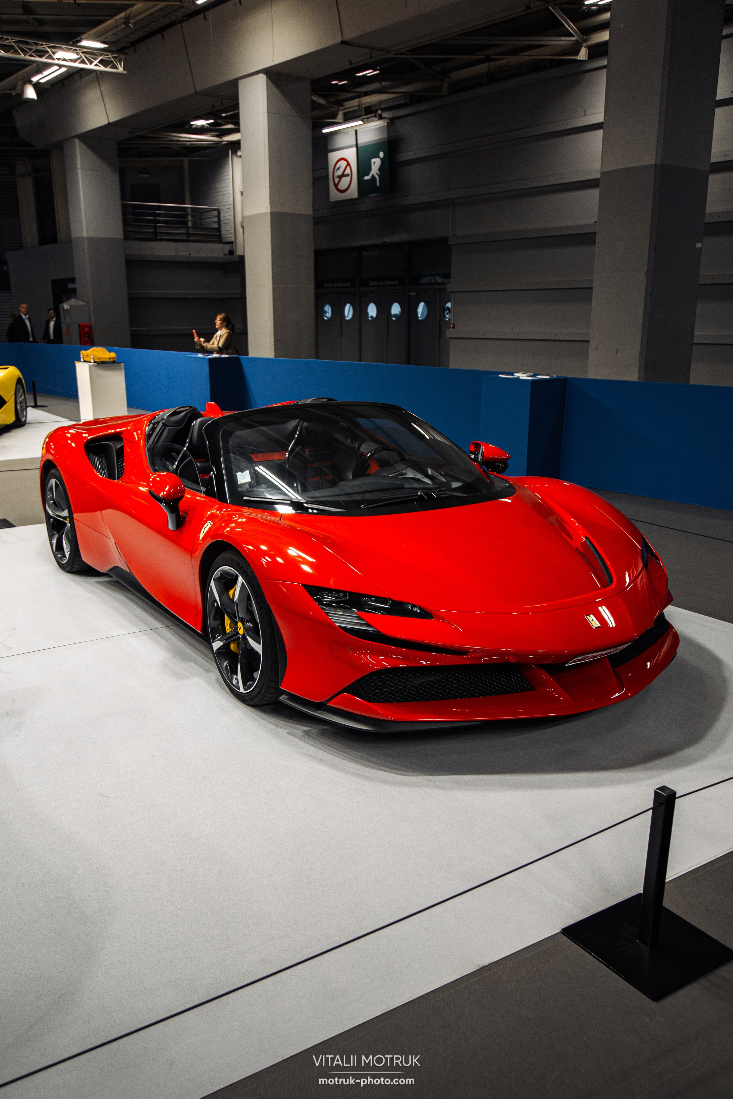 Mondial Auto 2022. Photographe de voitures à Paris — Vitalii Motruk