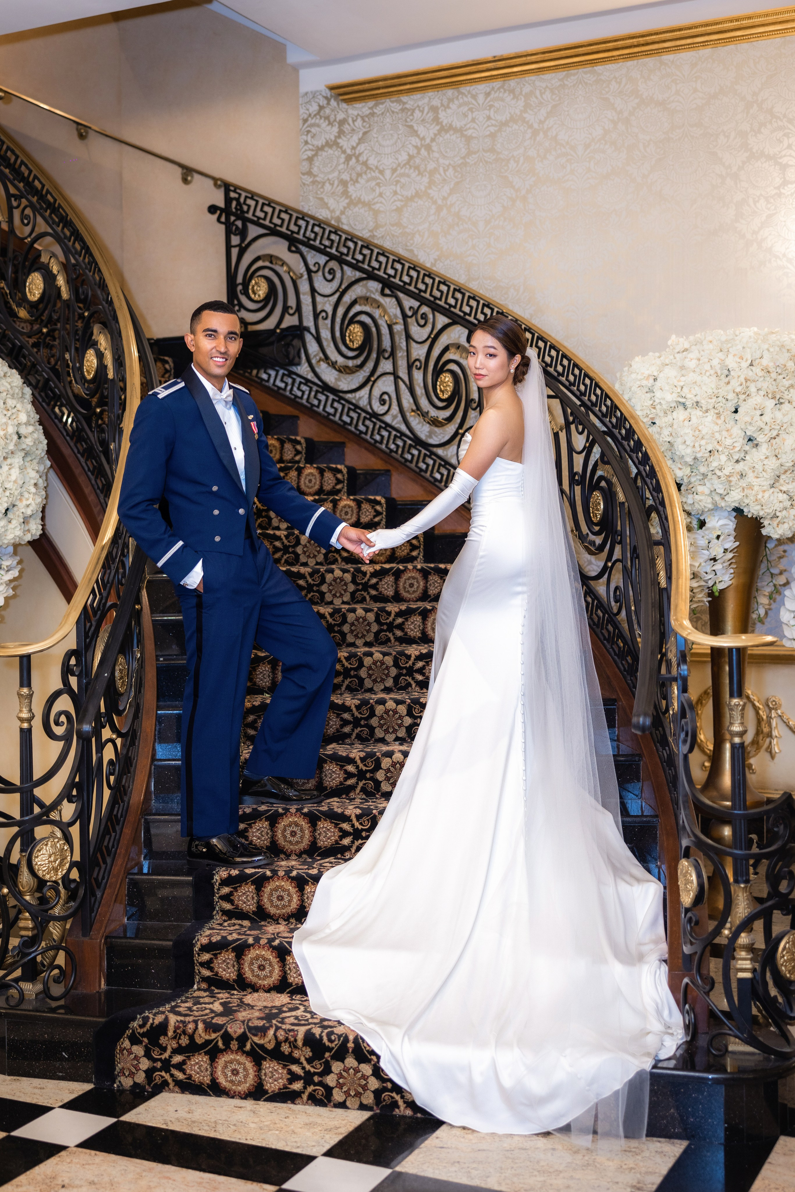 Conner Wiburn & Esther Roh in The Venetian in Garfield, NJ. Wedding Photo & Video