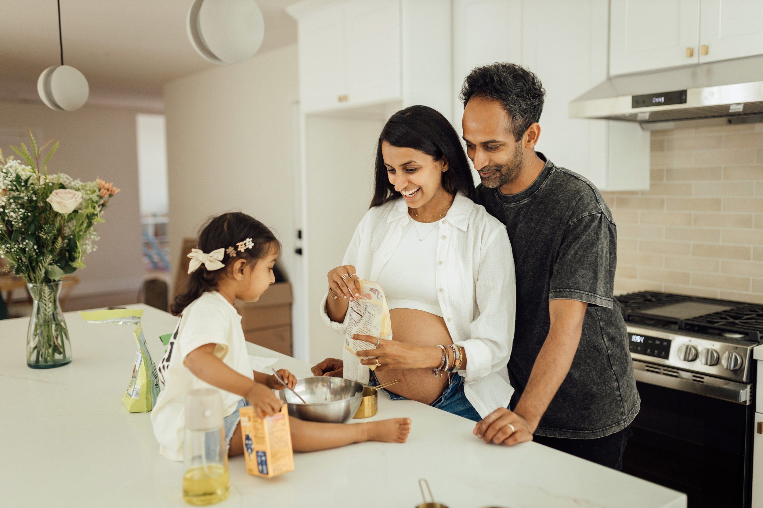 New Chapter; Home Photo Session. Maternity, newborn photographer in the Bay Area|Iryna Rakivnenko