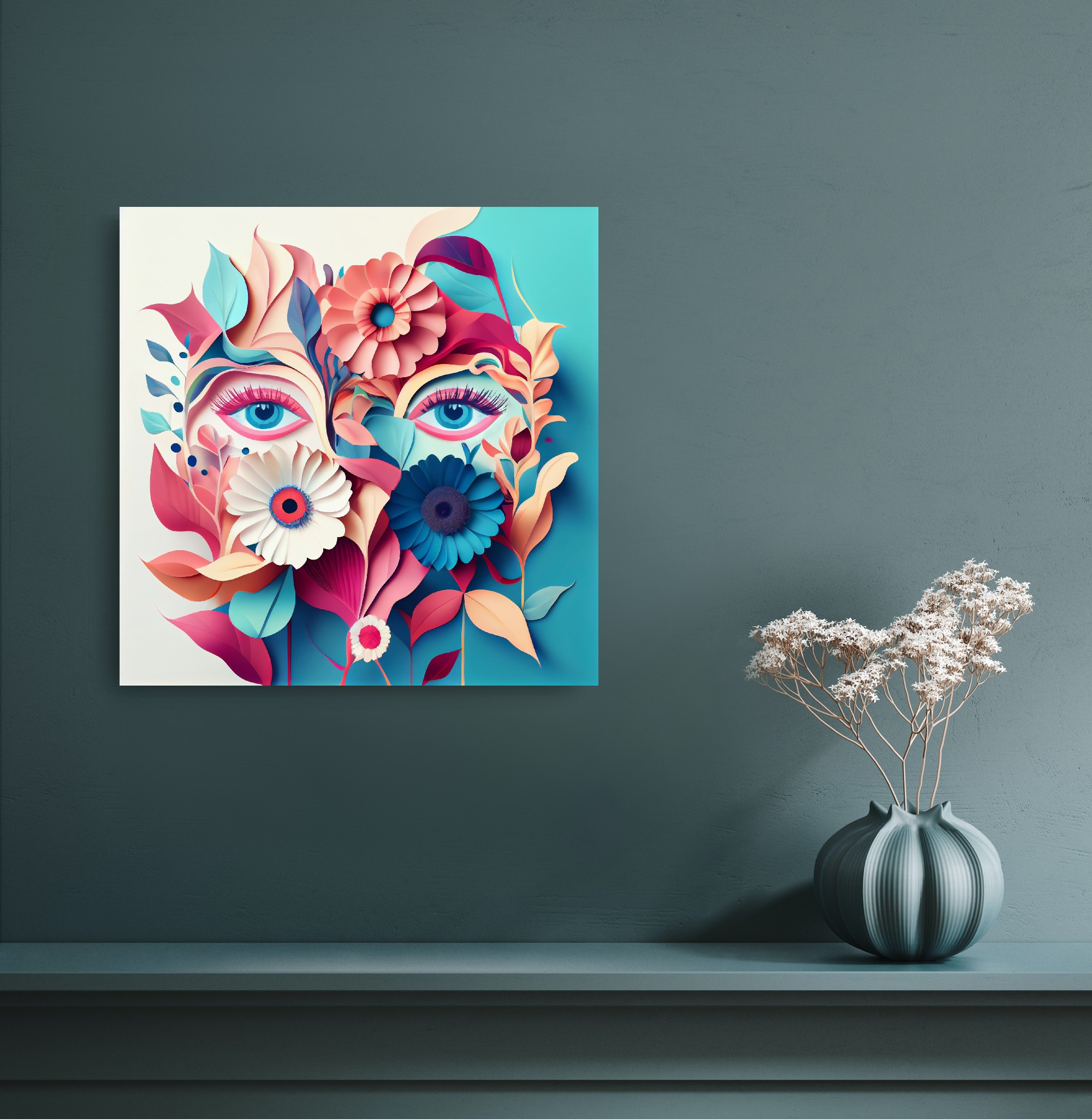 Abstract surrealism Collection WOMAN’S FANTASY artwork #1 Lolly Shine. Lolly Shine. Contemporary digital artist