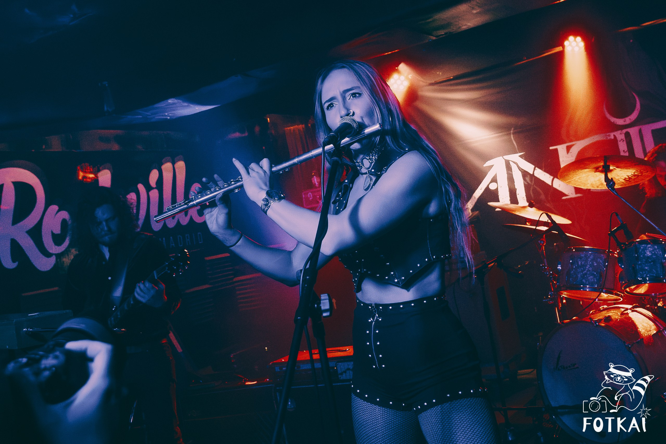 Wucan и «heavy flute rock» в Sala Rockville, Мадрид: фото с концерта немецкой группы, 2026 | FOTKAI