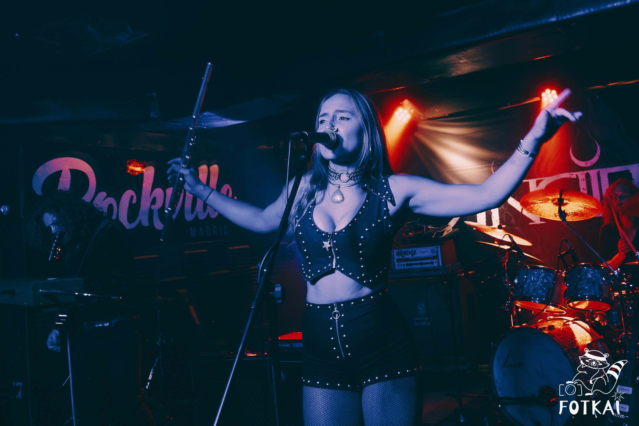 Wucan и «heavy flute rock» в Sala Rockville, Мадрид: фото с концерта немецкой группы, 2026 | FOTKAI