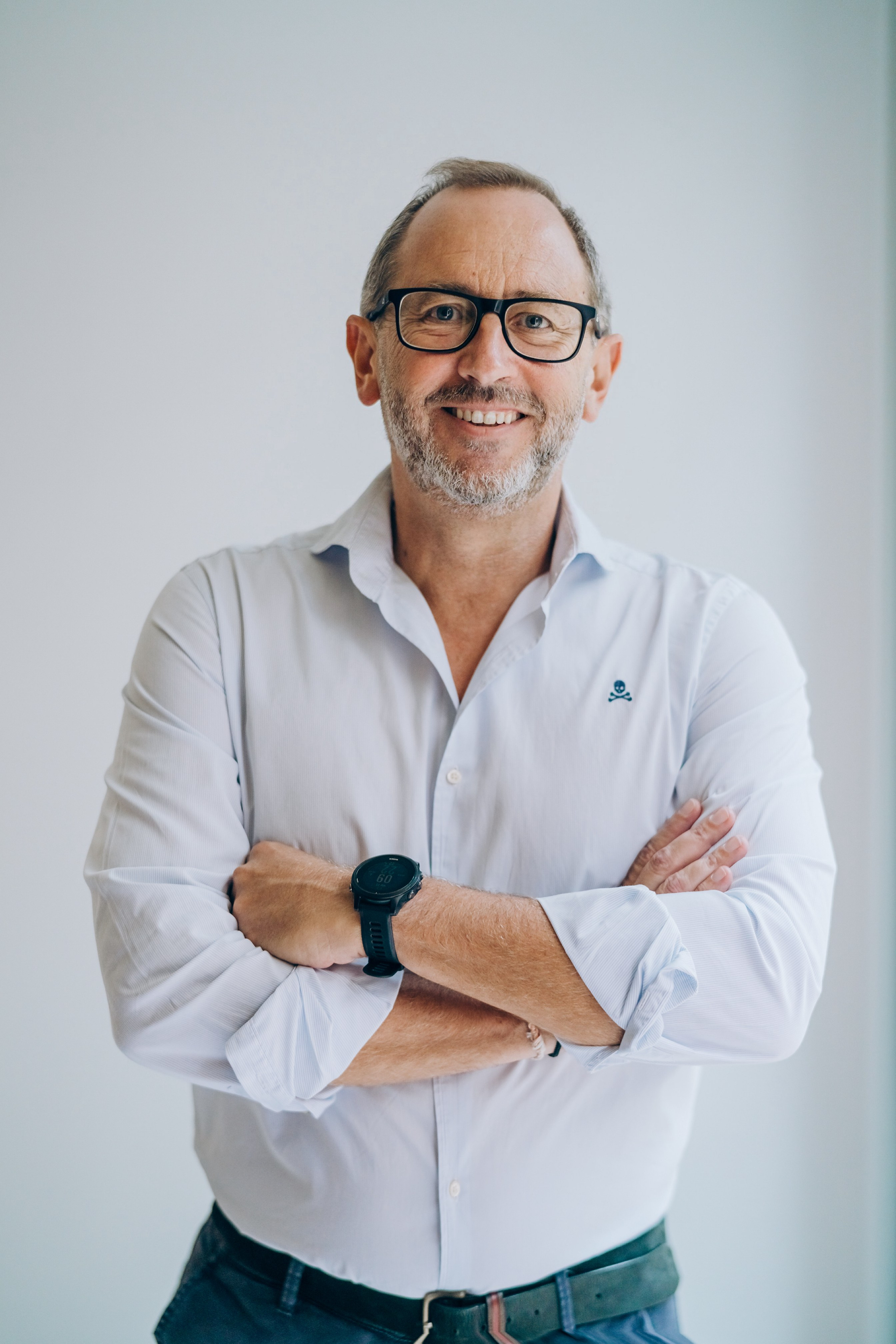 Portrait for the web site. Photographer in Mallorca