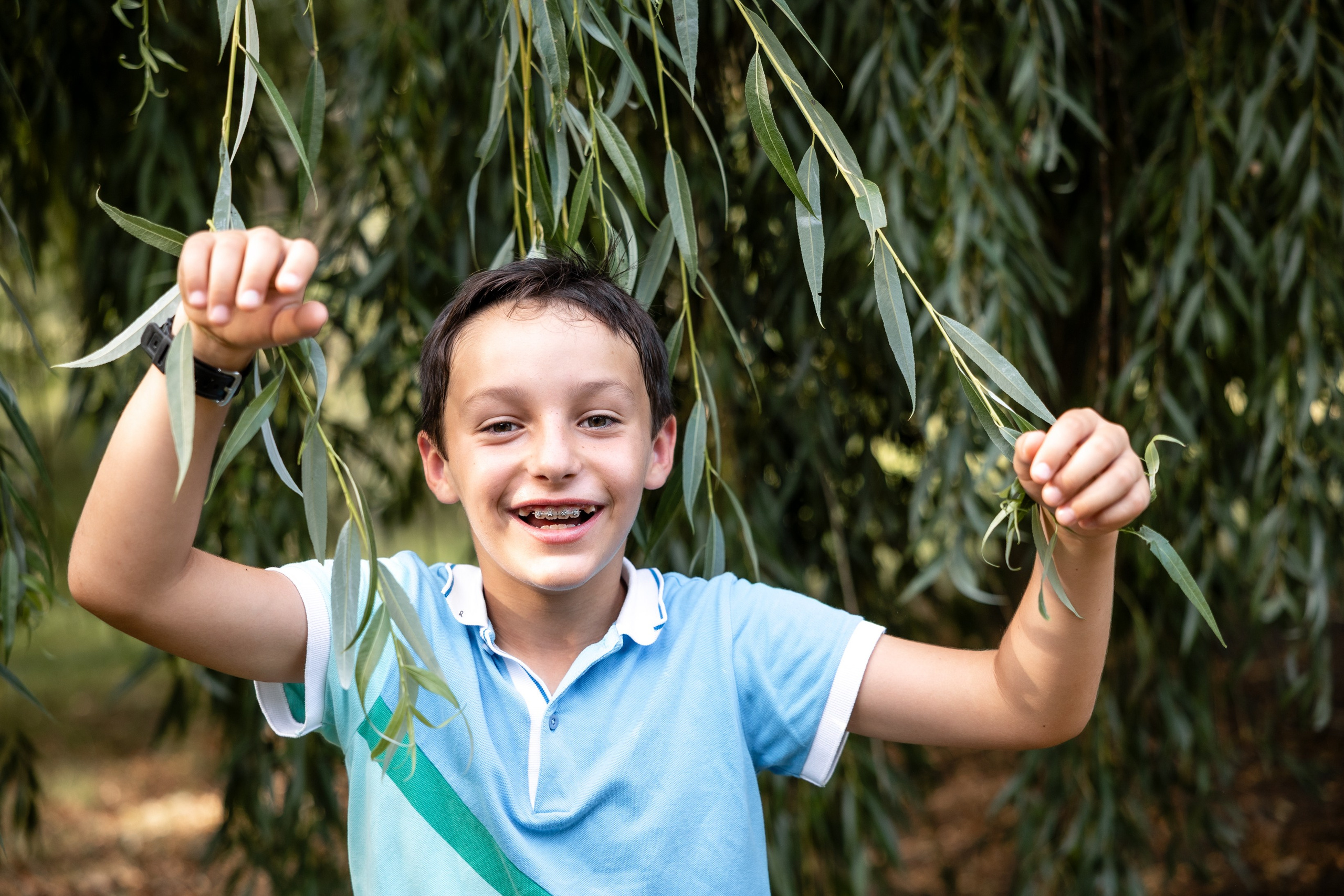 Family photoshoot in Parc du Cabirol, Colomiers. Eugénie Smirnova — your photographer in Toulouse and southwest France