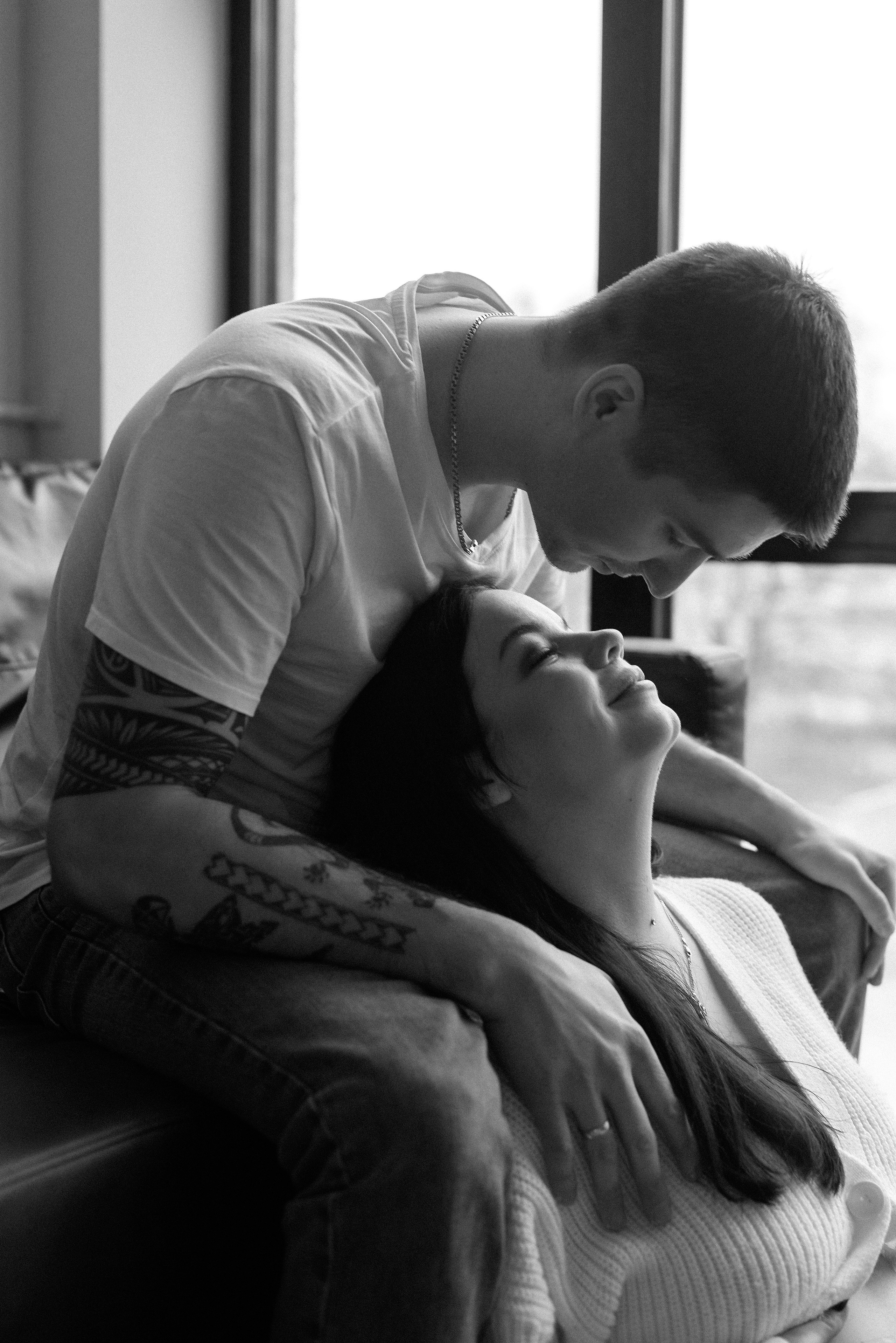 Ожидание. Евгения и Влад. Семейный фотограф и фотограф новорожденных в Вильнюсе Ирина Беленкевич