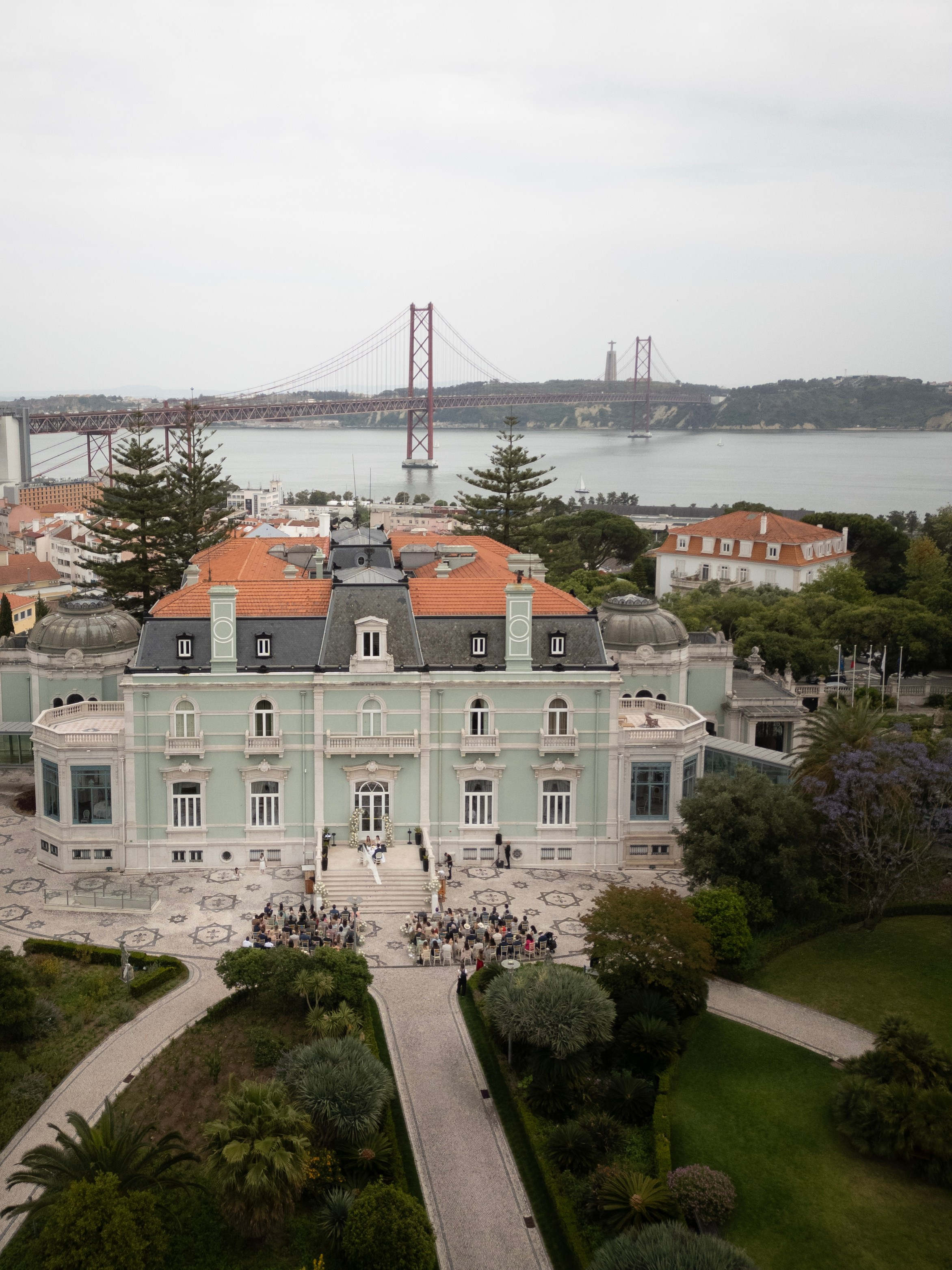 Elegant Destination Wedding at Pestana Palace Lisbon | Débora & Barry