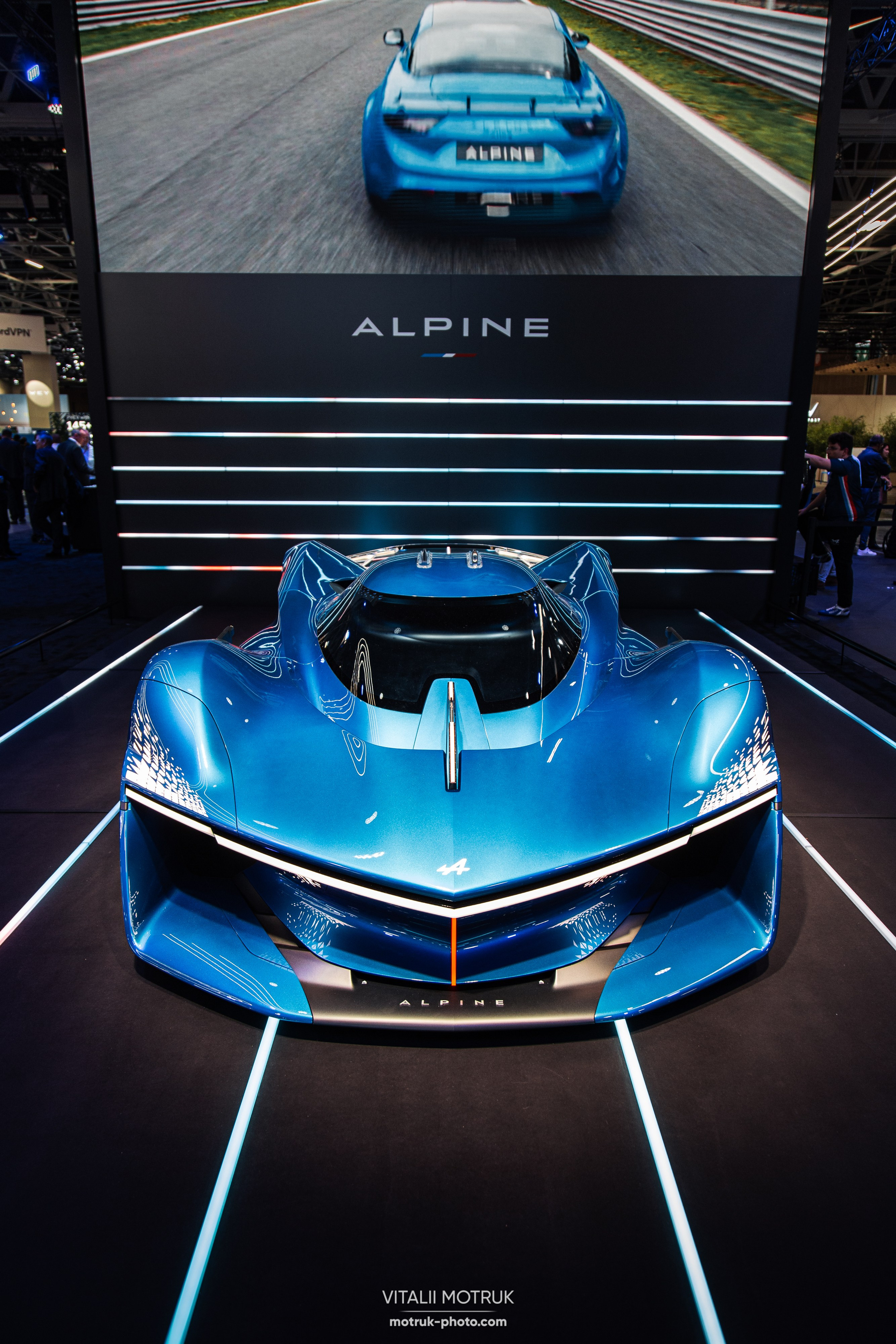 Mondial Auto 2022. Photographe de voitures à Paris — Vitalii Motruk