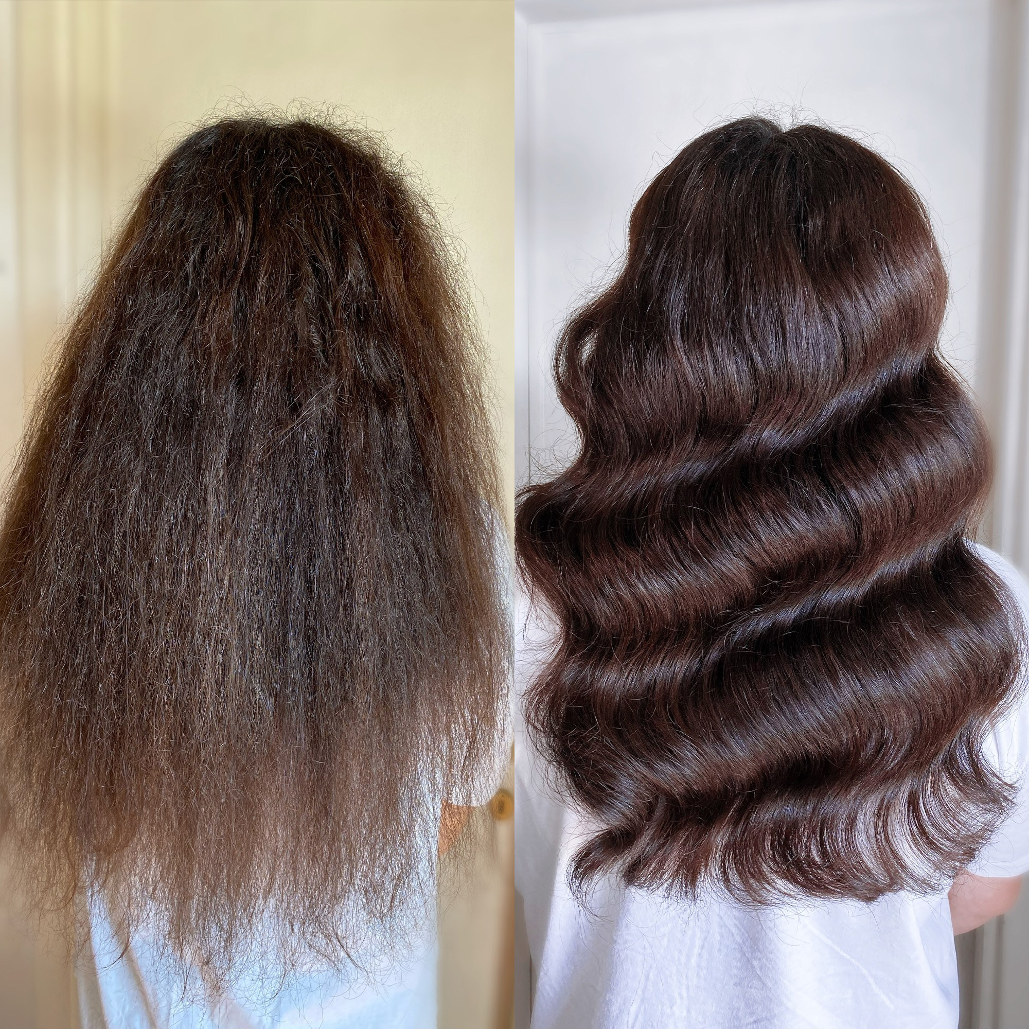 perfect Hollywood waves hairstyle in Rome