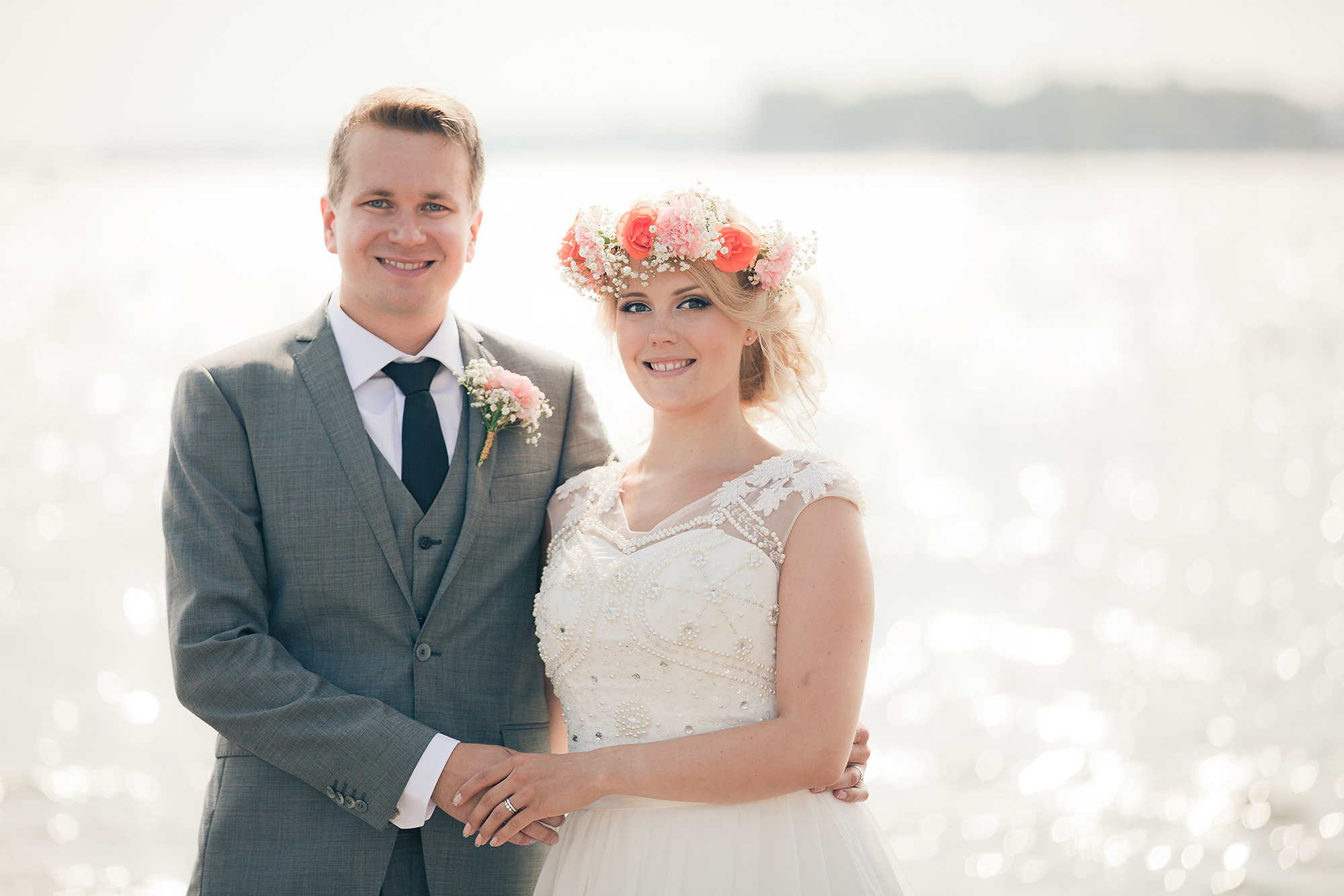 Ulkovihkiminen ja hääjuhla Kulosaaren kasinolla