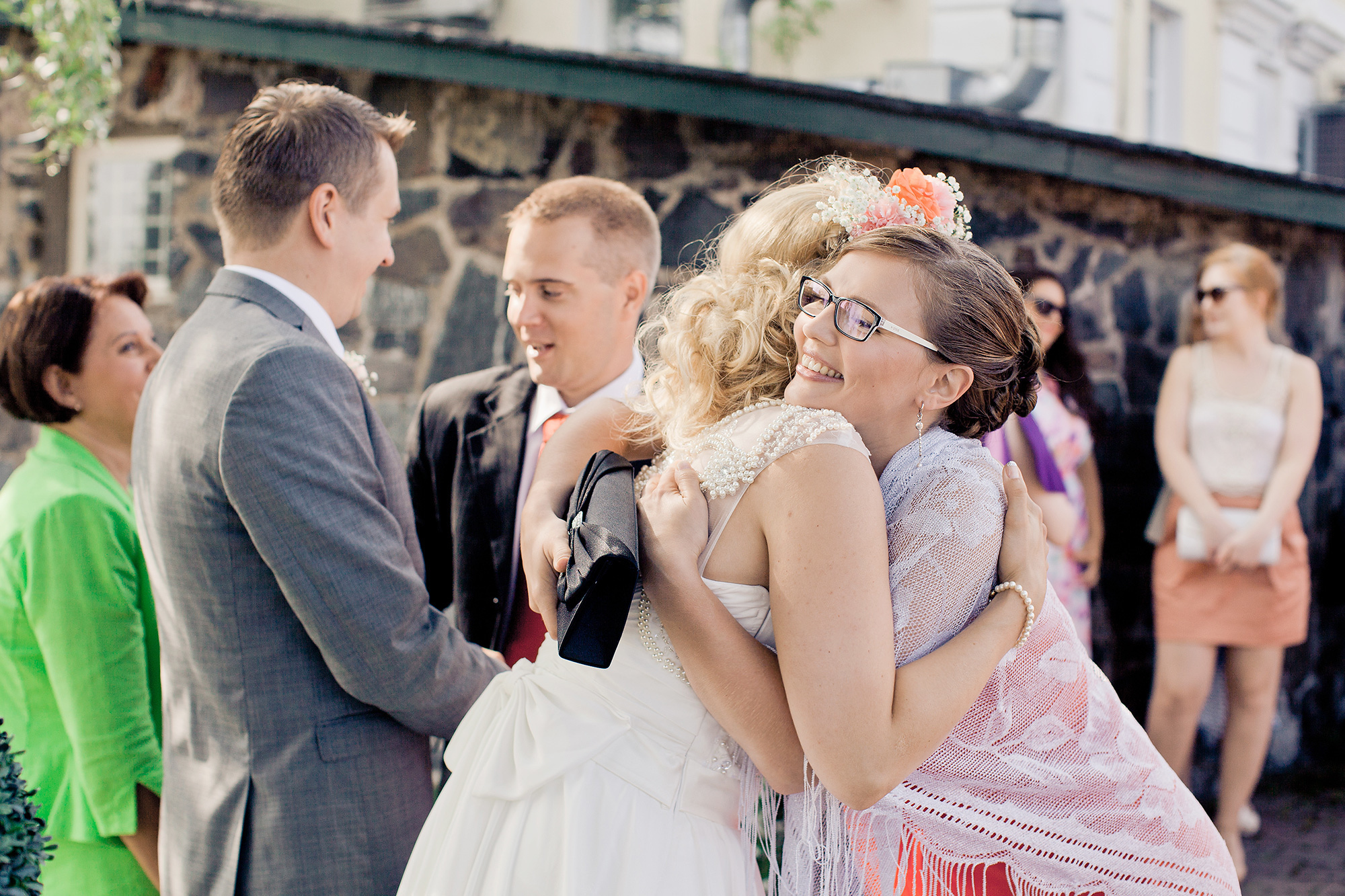 Ulkovihkiminen ja hääjuhla Kulosaaren kasinolla