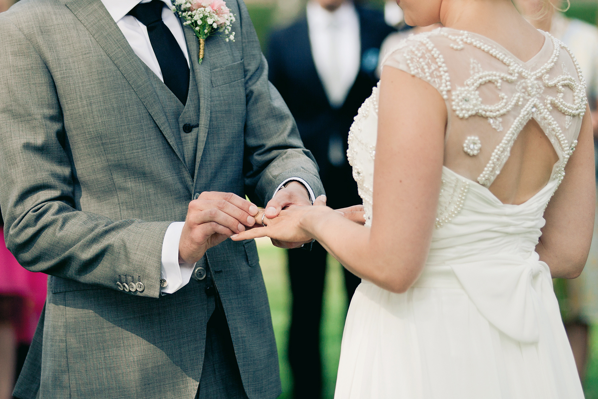 Ulkovihkiminen ja hääjuhla Kulosaaren kasinolla