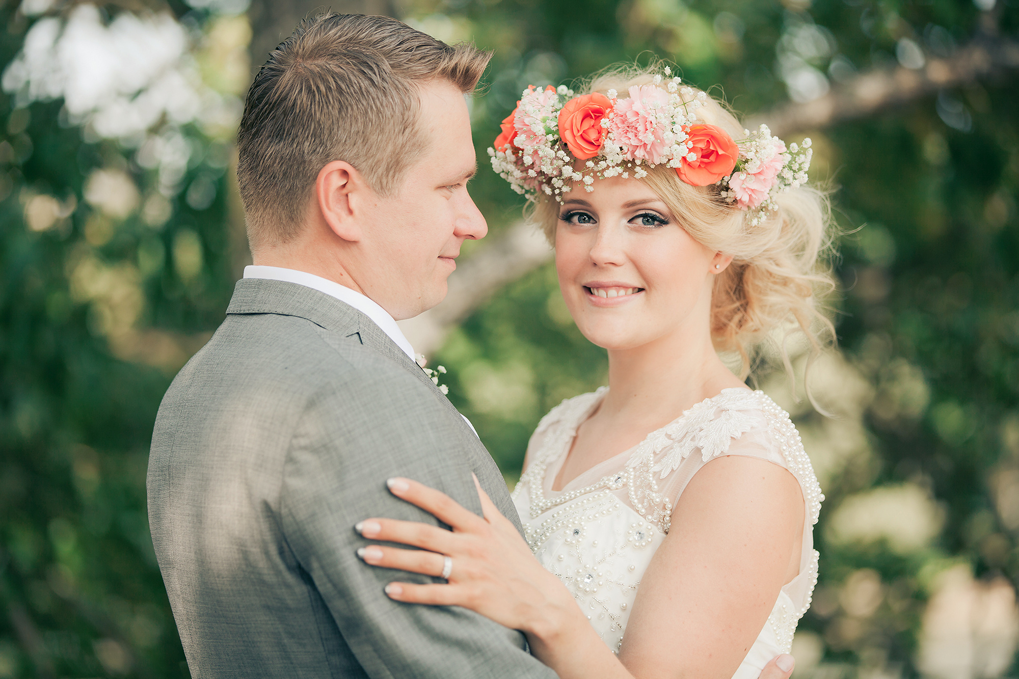 Ulkovihkiminen ja hääjuhla Kulosaaren kasinolla