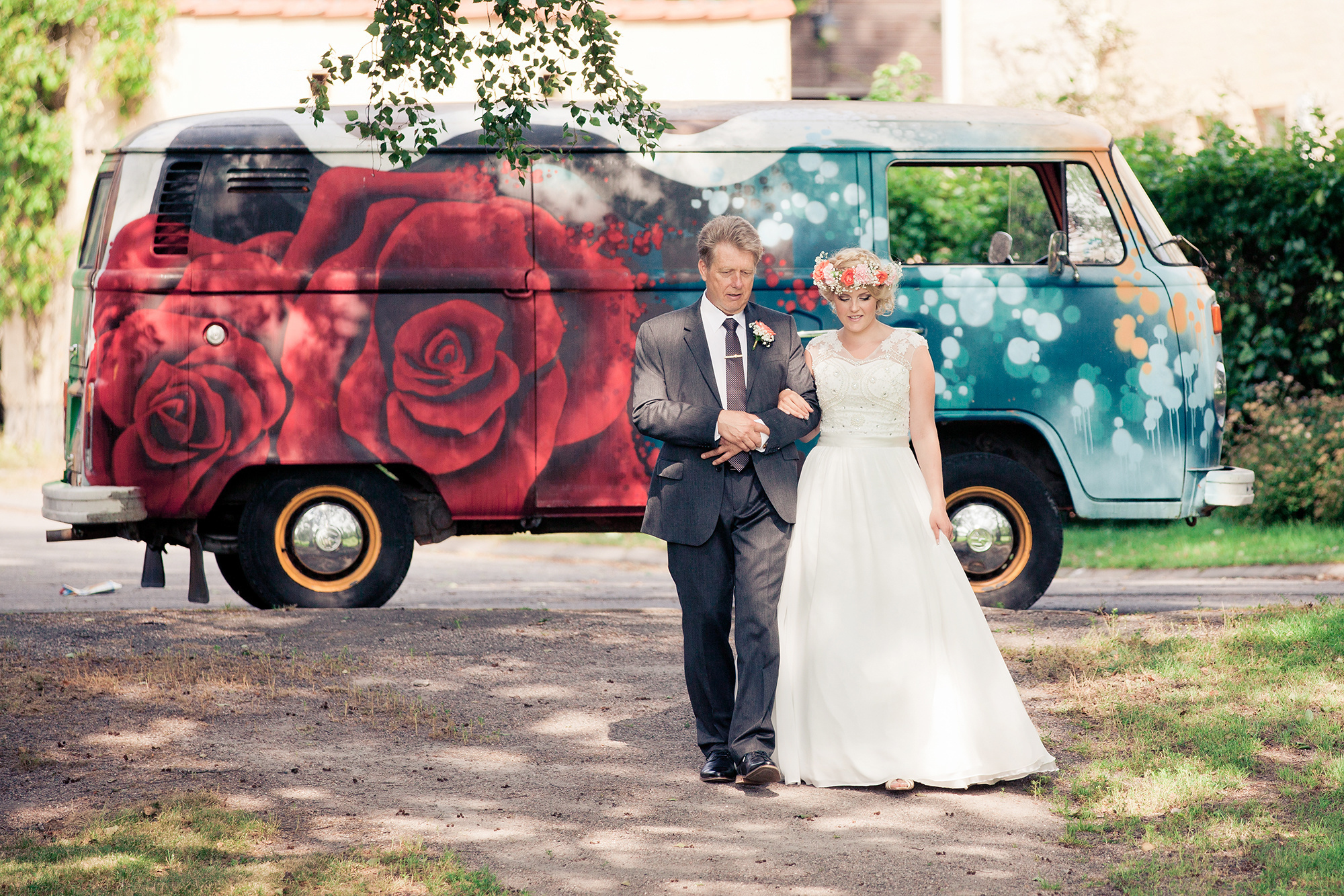 Ulkovihkiminen ja hääjuhla Kulosaaren kasinolla