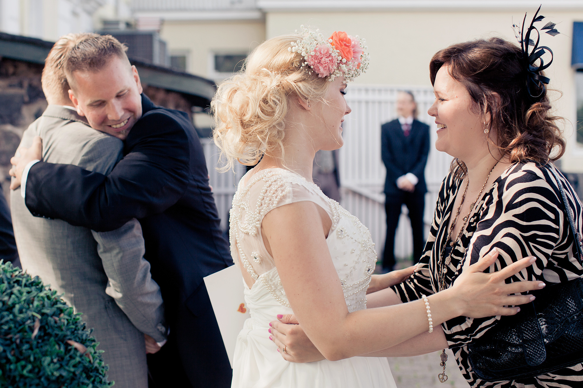 Ulkovihkiminen ja hääjuhla Kulosaaren kasinolla