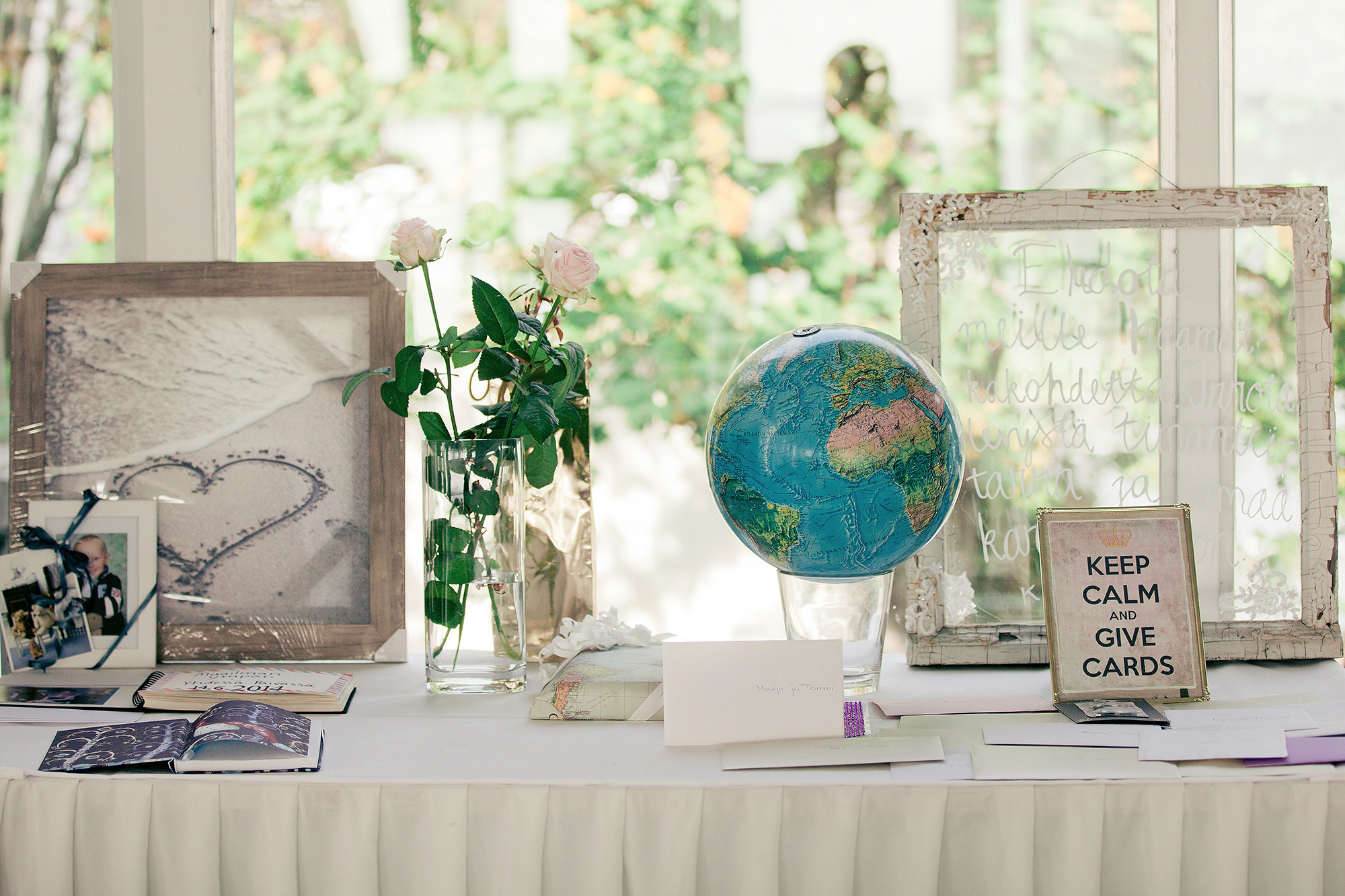 Ulkovihkiminen ja hääjuhla Kulosaaren kasinolla