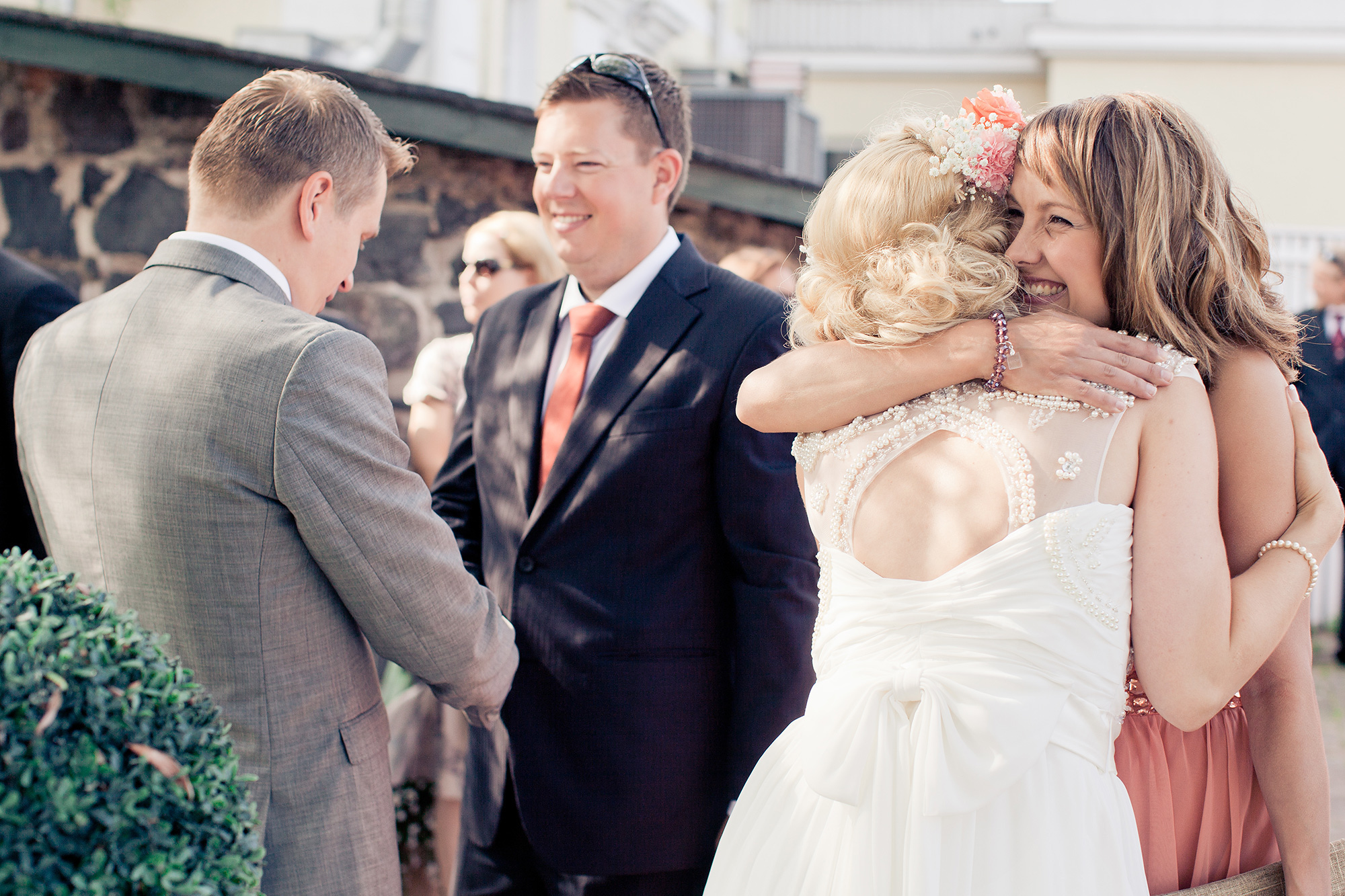 Ulkovihkiminen ja hääjuhla Kulosaaren kasinolla