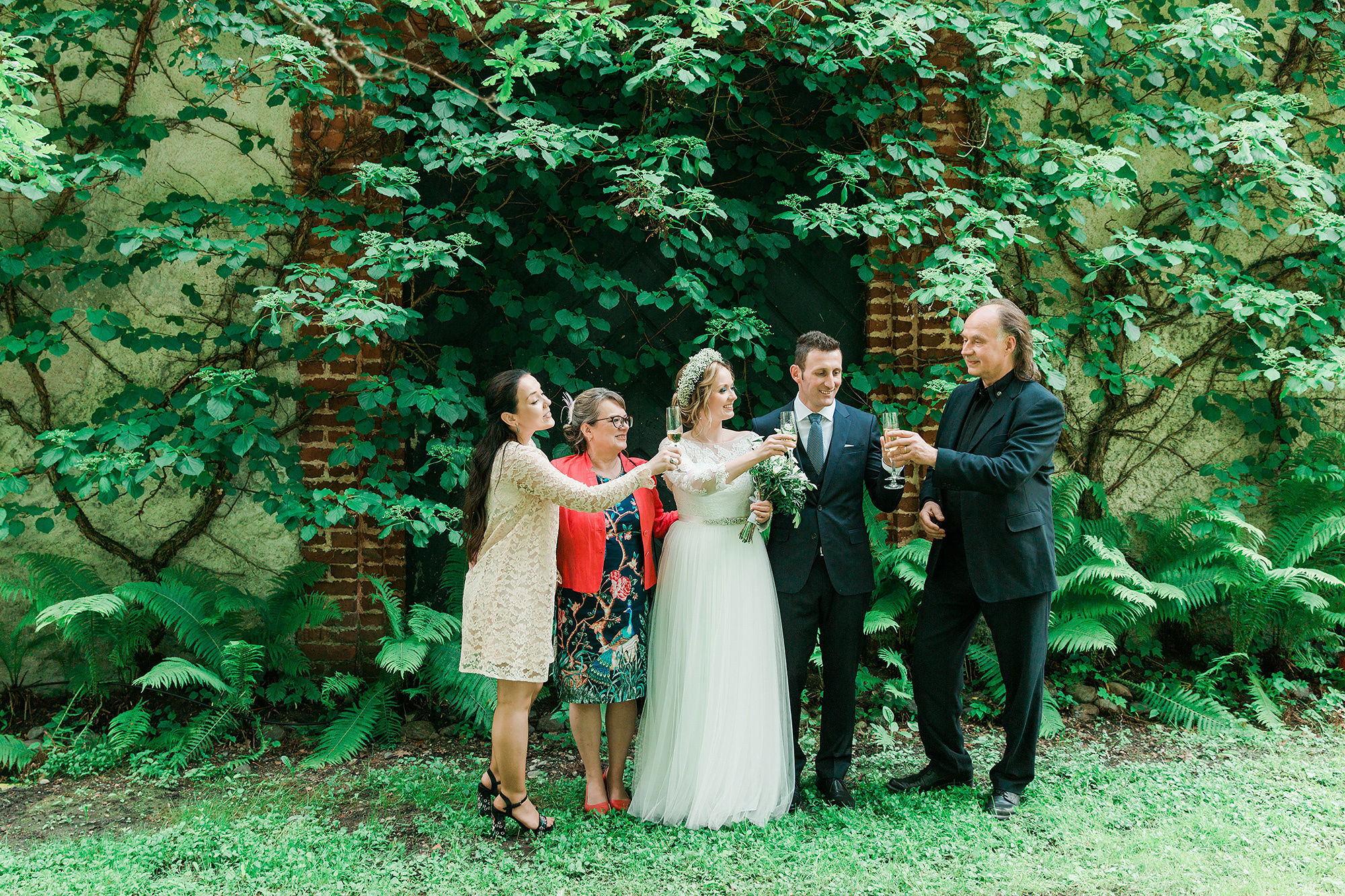 Ann-Marie ja Tani, hääkuvaus Mustion linnassa