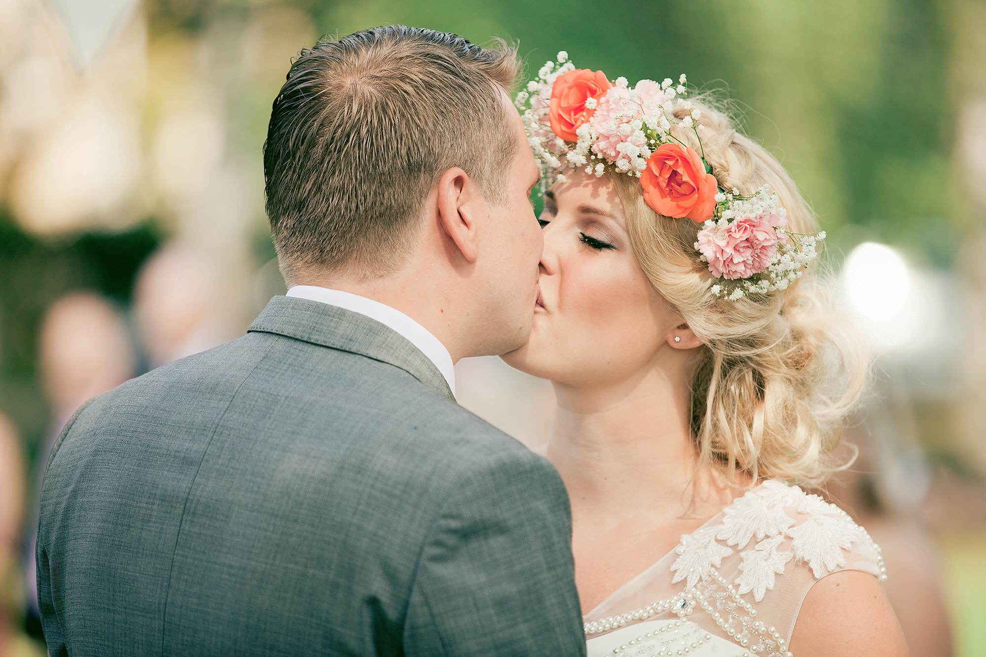 Ulkovihkiminen ja hääjuhla Kulosaaren kasinolla