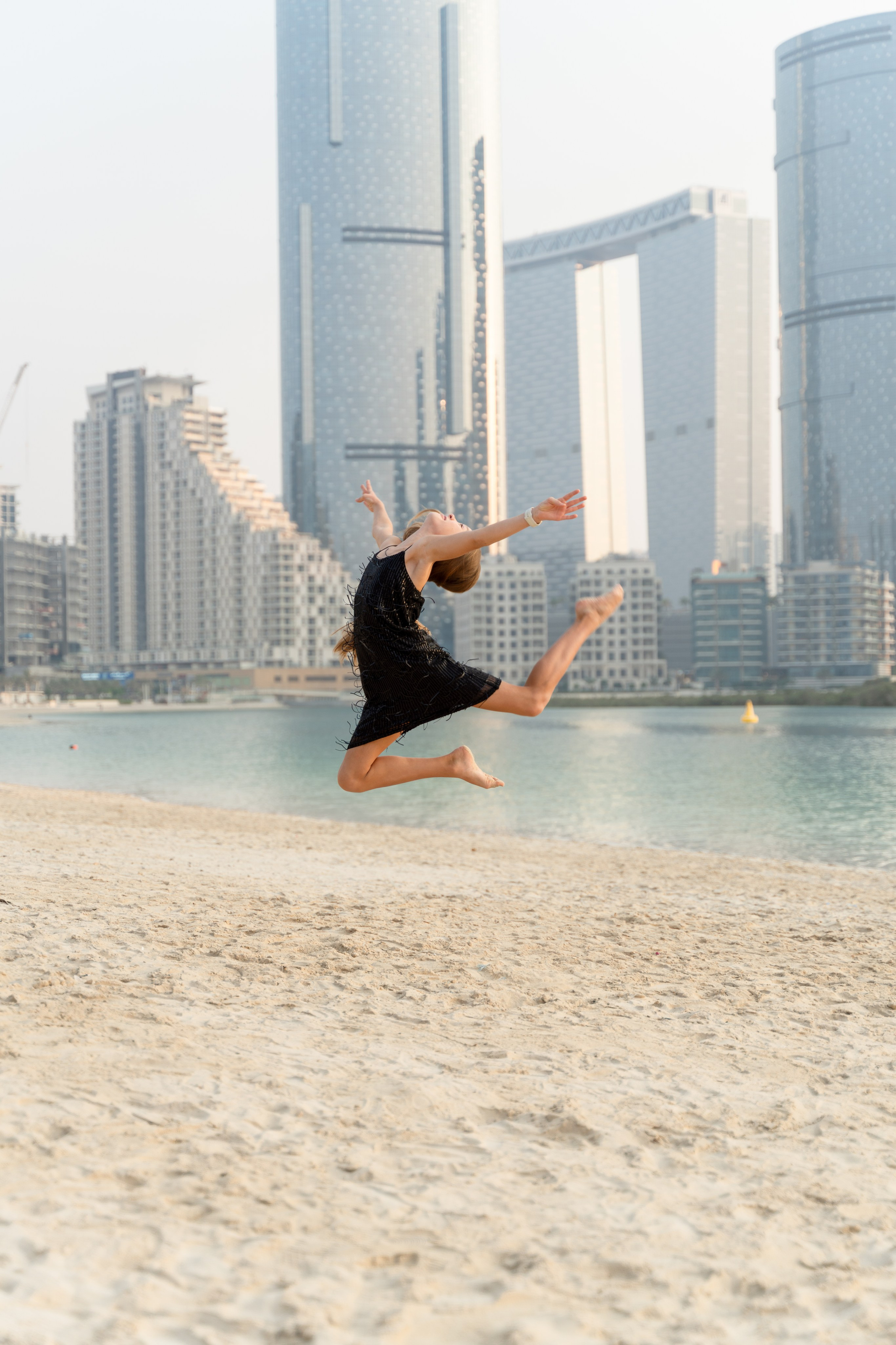 Фотосессия на пляже Reem Central Park/ Reem island Abu Dhabi. Фотограф в Абу Даби Марина