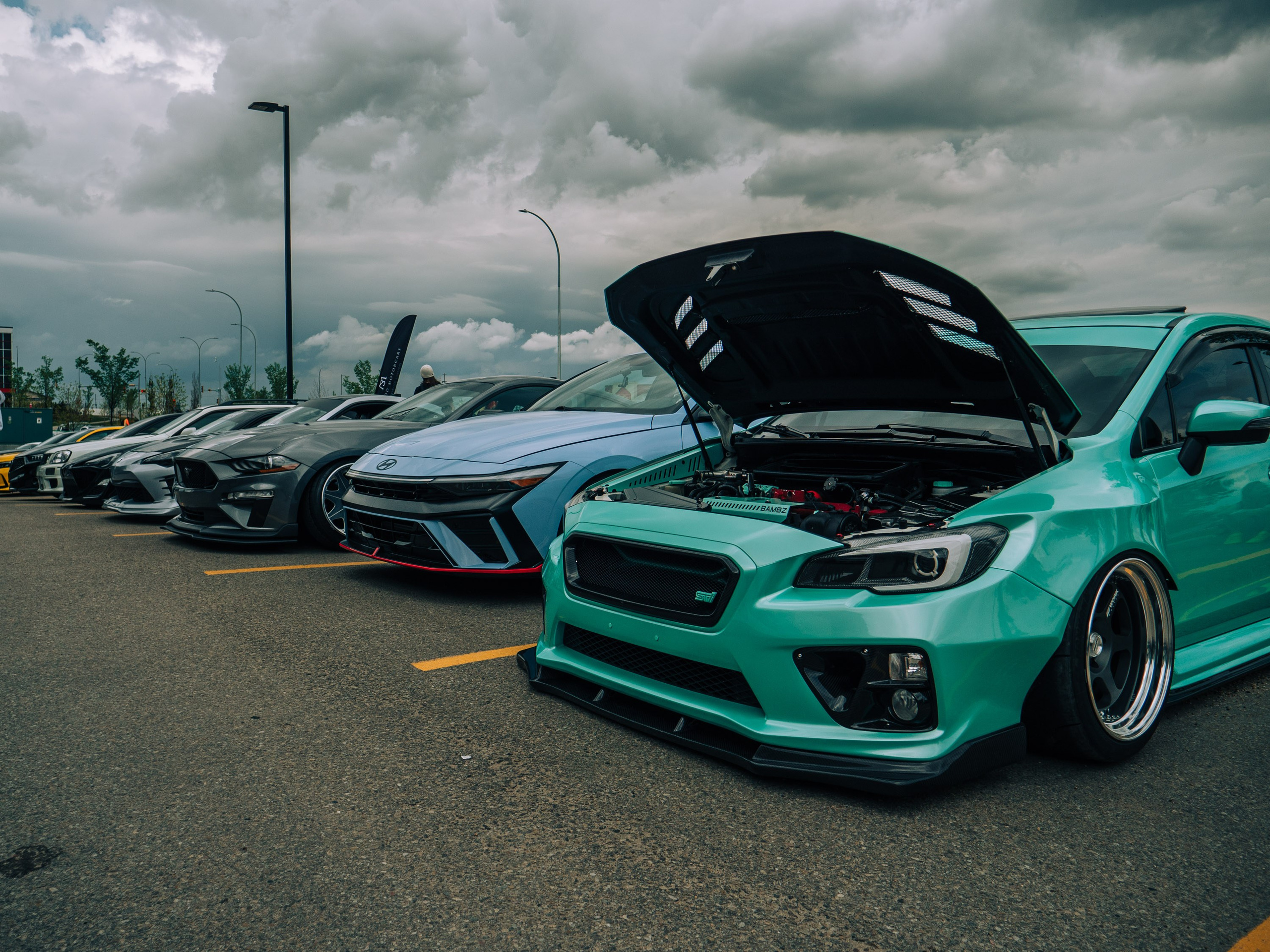 Edmonton Cars & Coffee Drive Out at Sherwood Motorcars’ event, May 26, 2024!