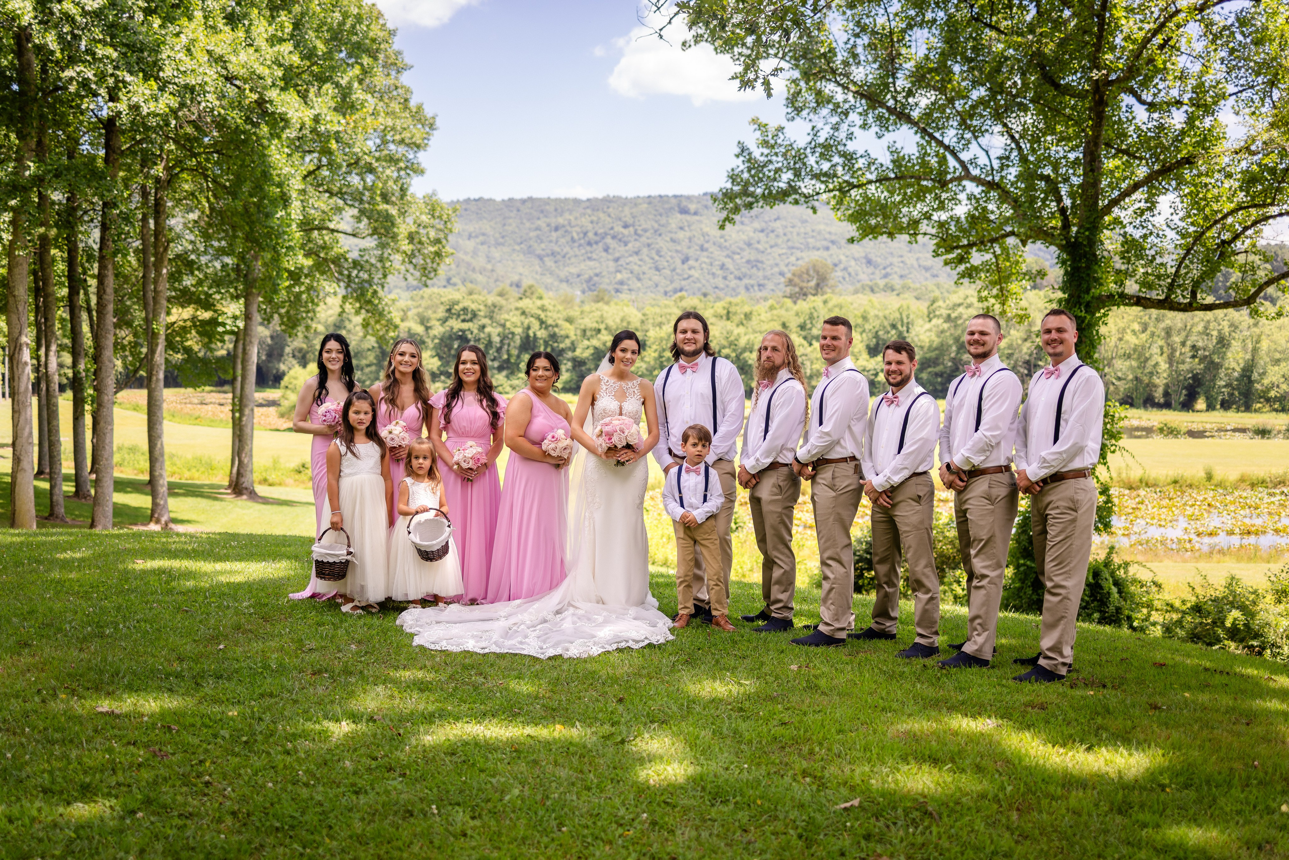 Jacob and Emma: A Wedding at Deerwoode Reserve, Brevard North Carolina. Wedding and portrait photography in Greenville SC