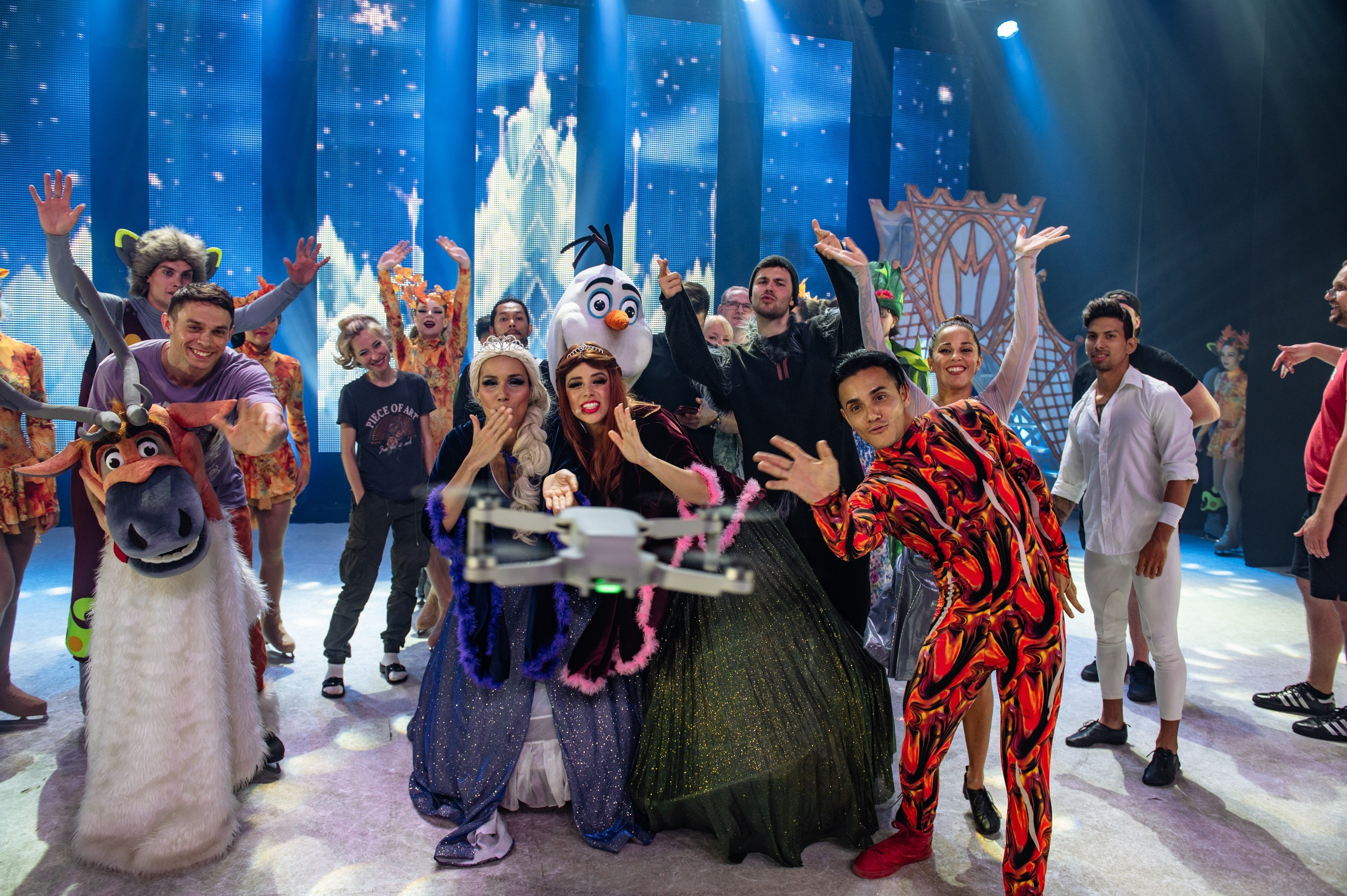 Magia Frozen en Teatro Victoria. Фотограф Екатерина Гасанова — фотосессии в Барселоне