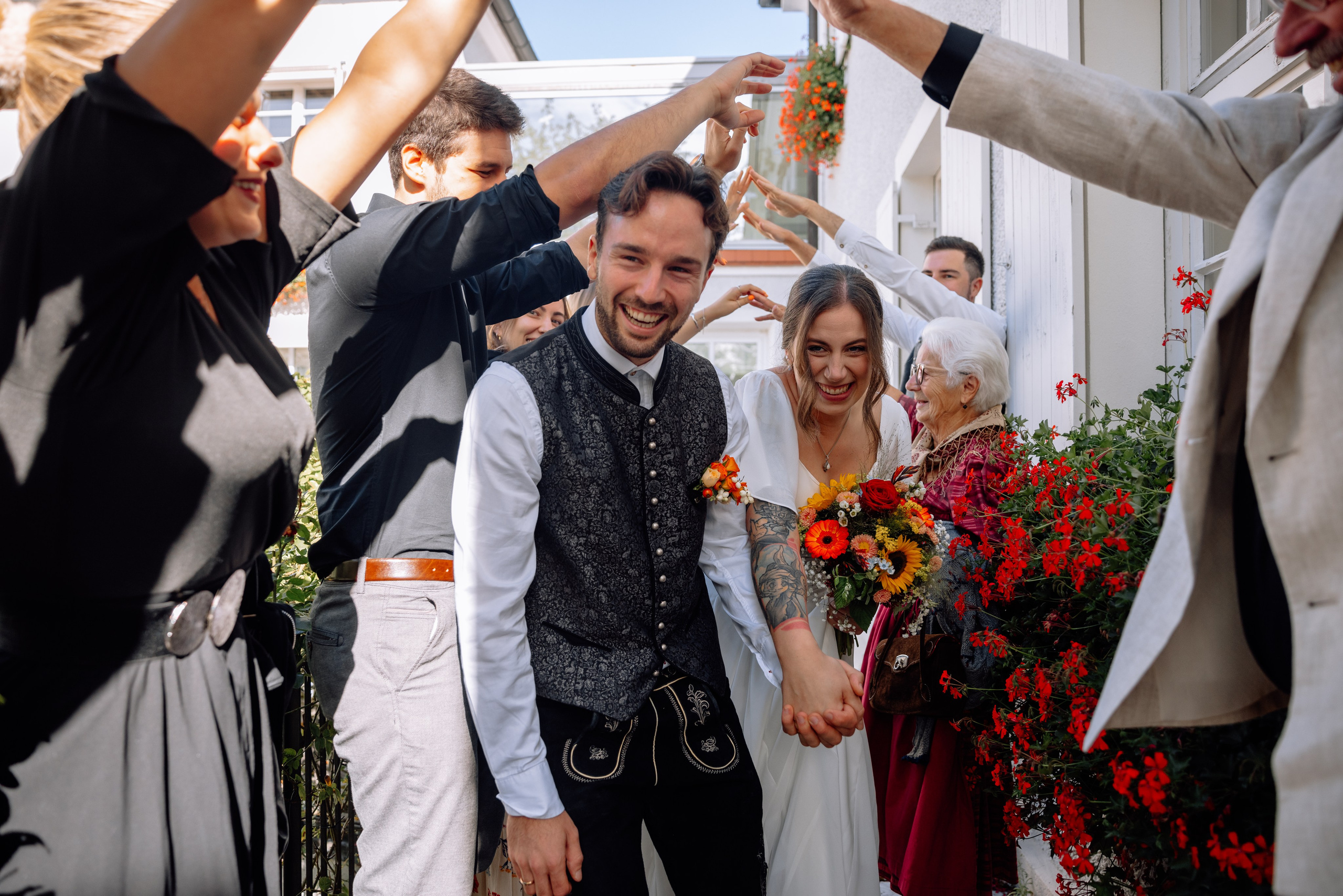 Standesamtliche Hochzeit in Haar | Iva & Benno
