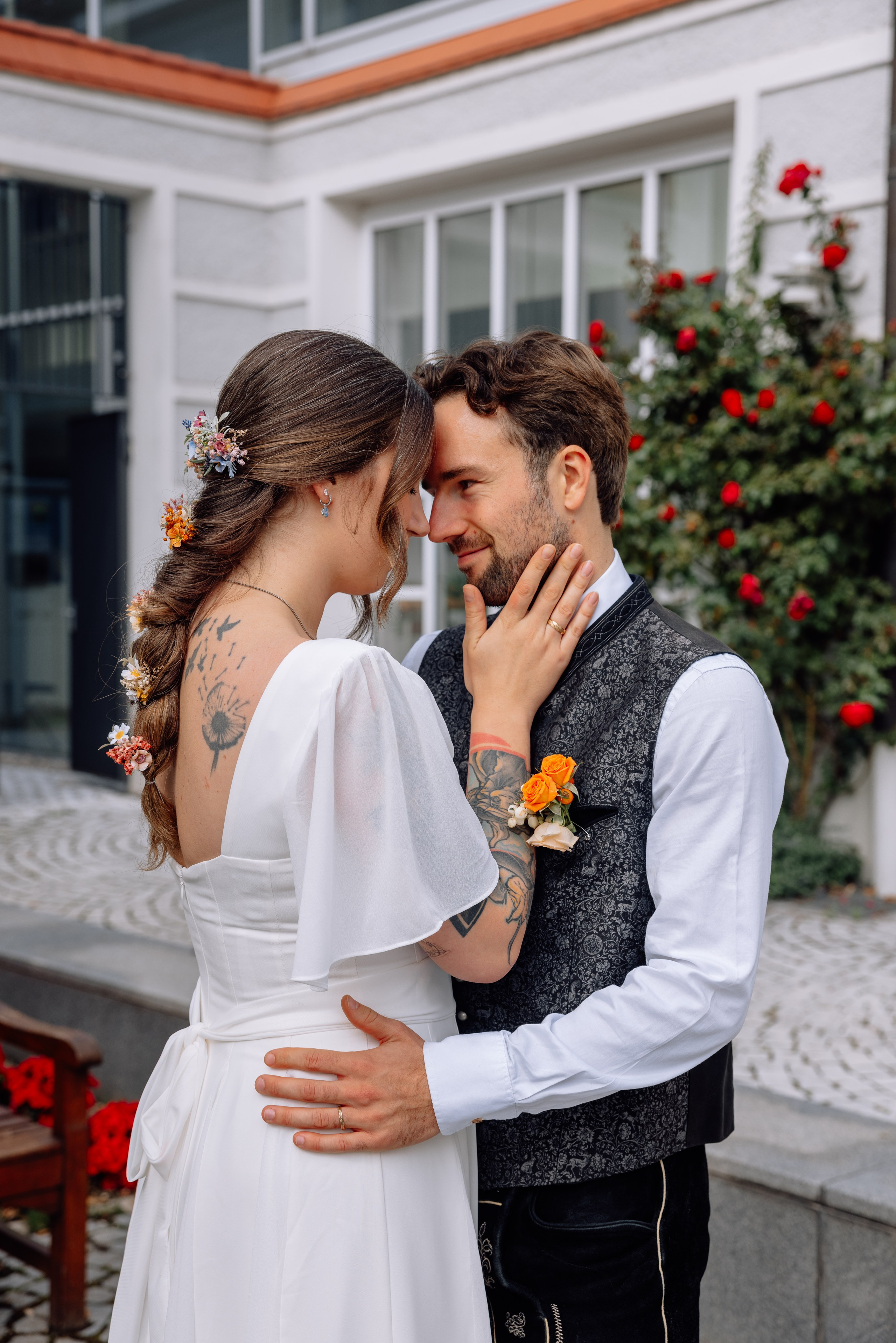 Standesamtliche Hochzeit in Haar | Iva & Benno