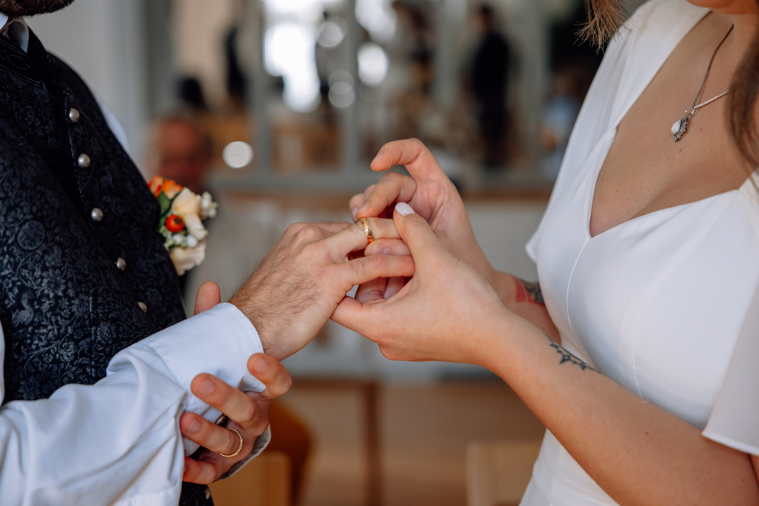 Standesamtliche Hochzeit in Haar | Iva & Benno