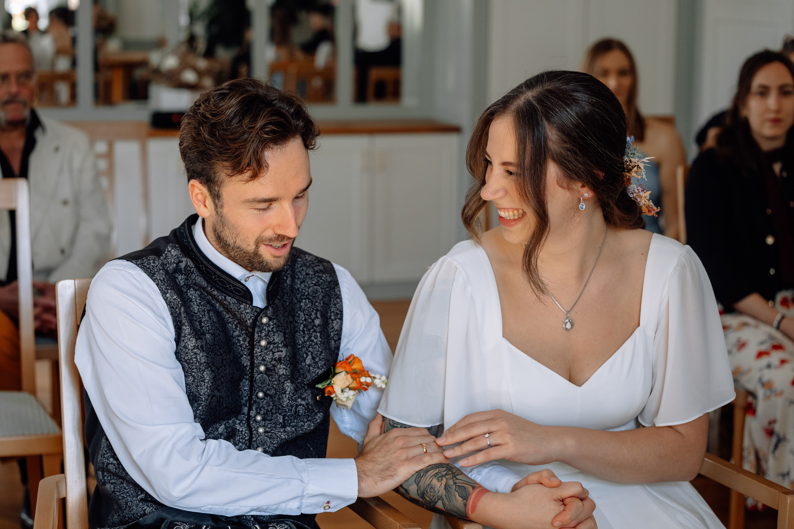 Standesamtliche Hochzeit in Haar | Iva & Benno