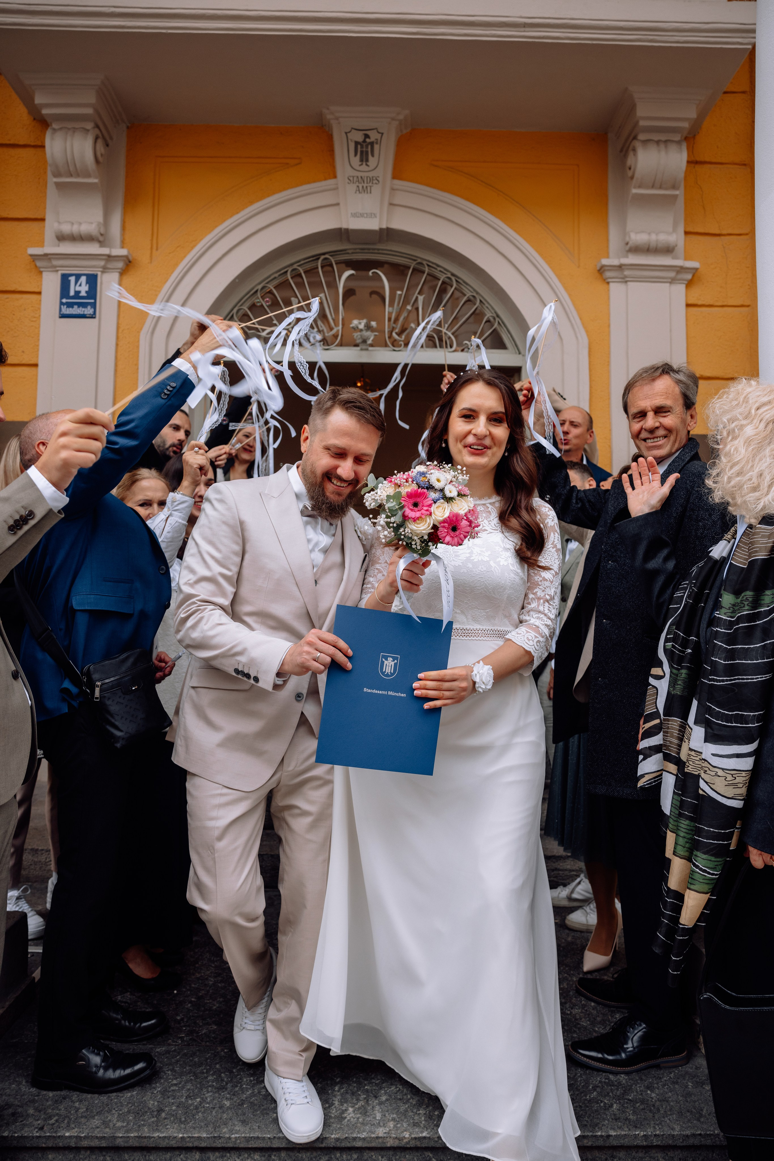 Hochzeit Hasna & Alex | Standesamt Mandlstraße München