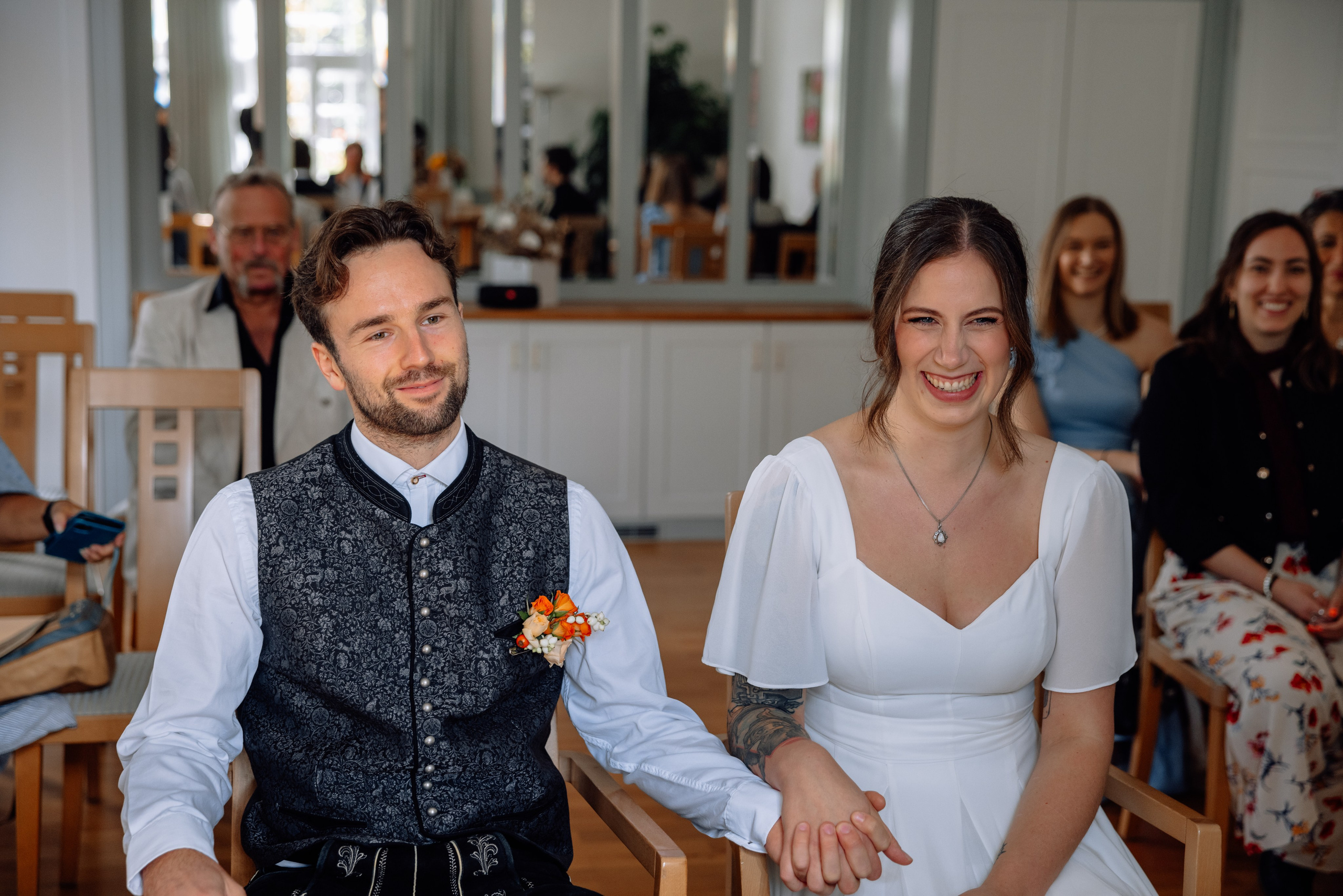 Standesamtliche Hochzeit in Haar | Iva & Benno