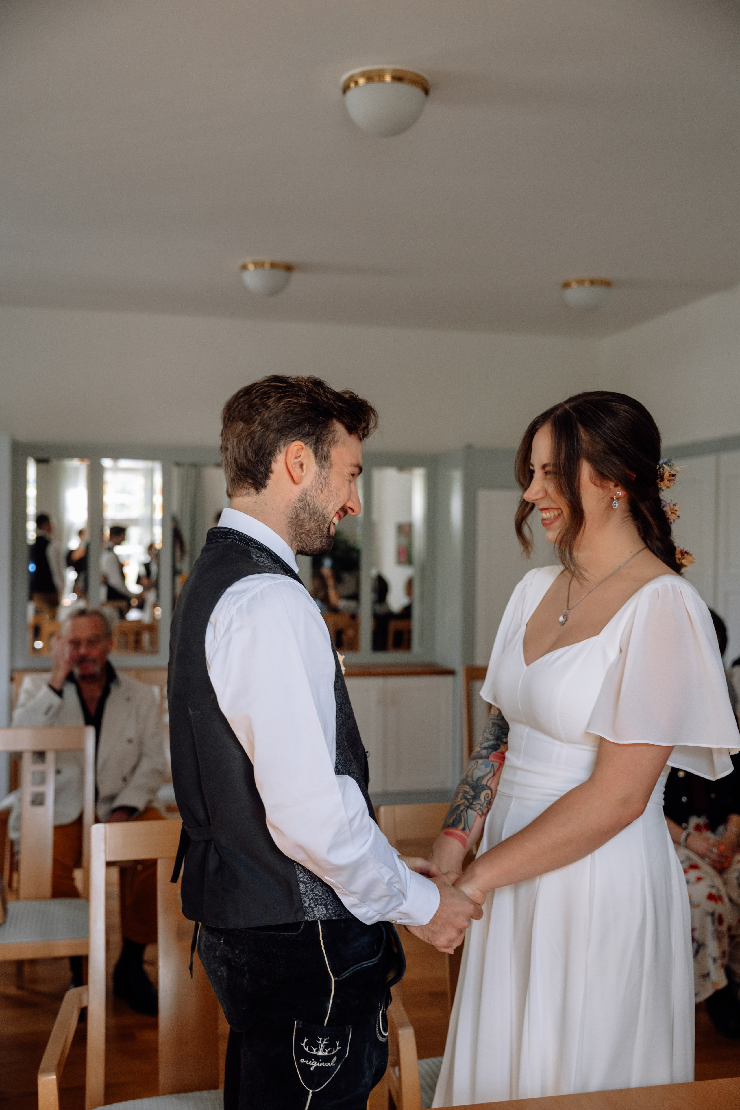 Standesamtliche Hochzeit in Haar | Iva & Benno