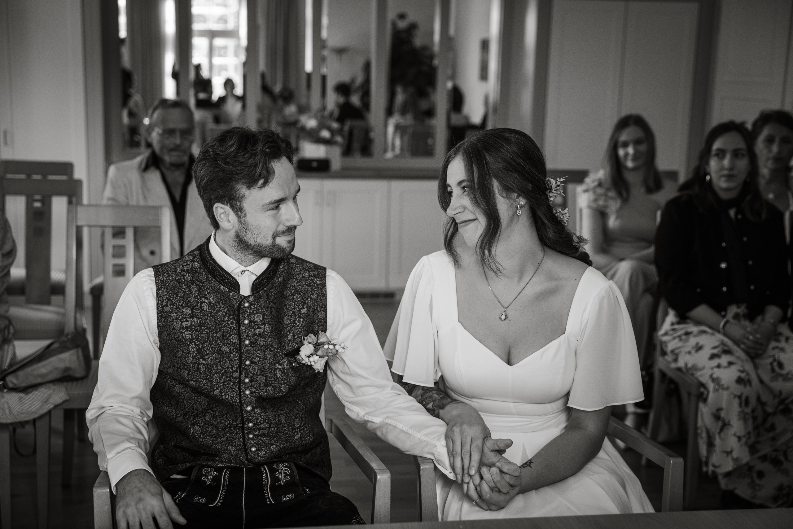 Standesamtliche Hochzeit in Haar | Iva & Benno
