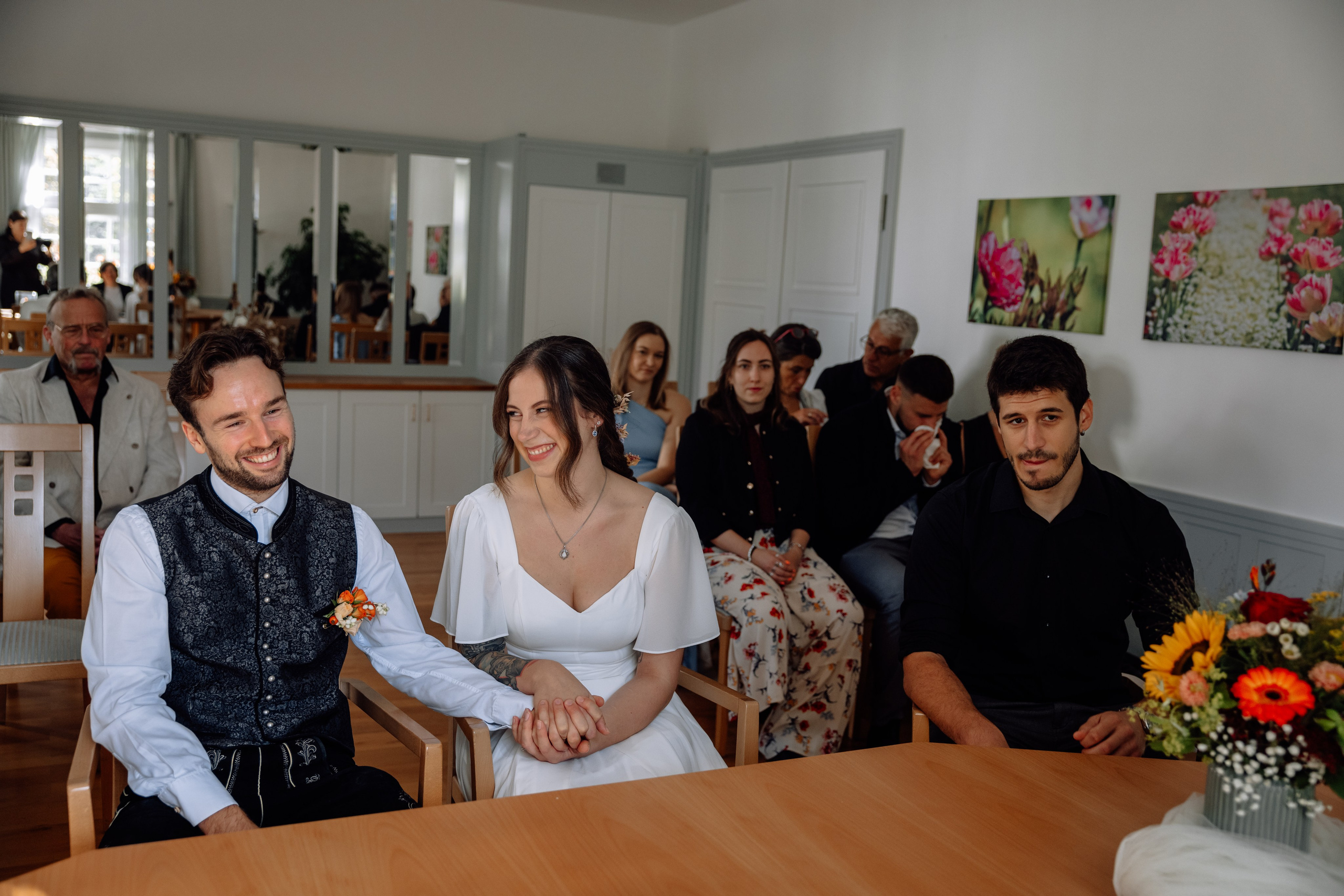 Standesamtliche Hochzeit in Haar | Iva & Benno